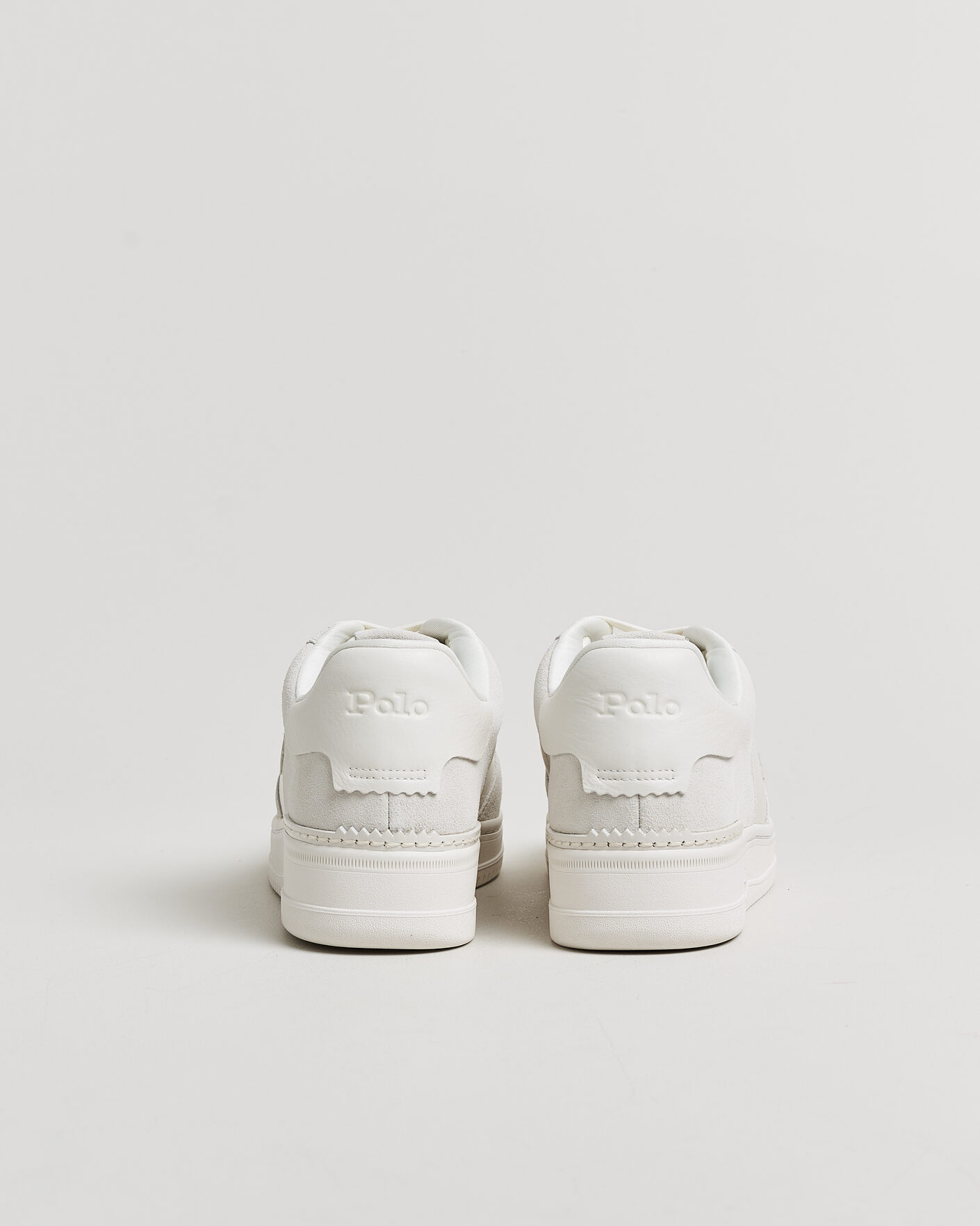 Men | Sneakers | Polo Ralph Lauren | Masters Court Suede/Leather Sneakers Deckwash White