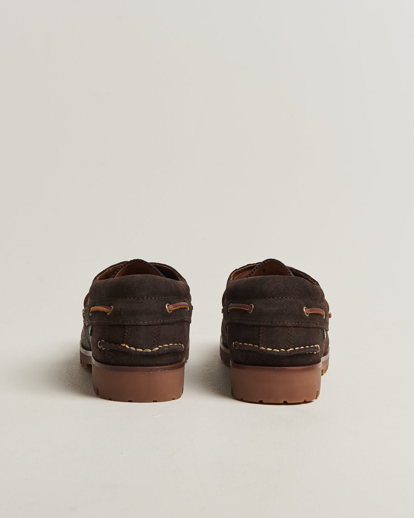 Men | Loafers | Polo Ralph Lauren | Ranger Deck Suede Boat Shoe Dark Chocolate