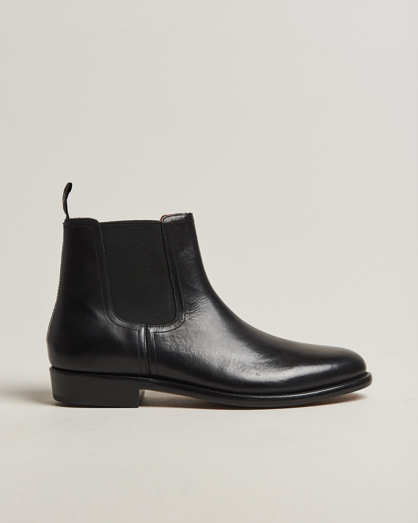 Men | Boots | Polo Ralph Lauren | Owen Leather Chelsea Boots Black