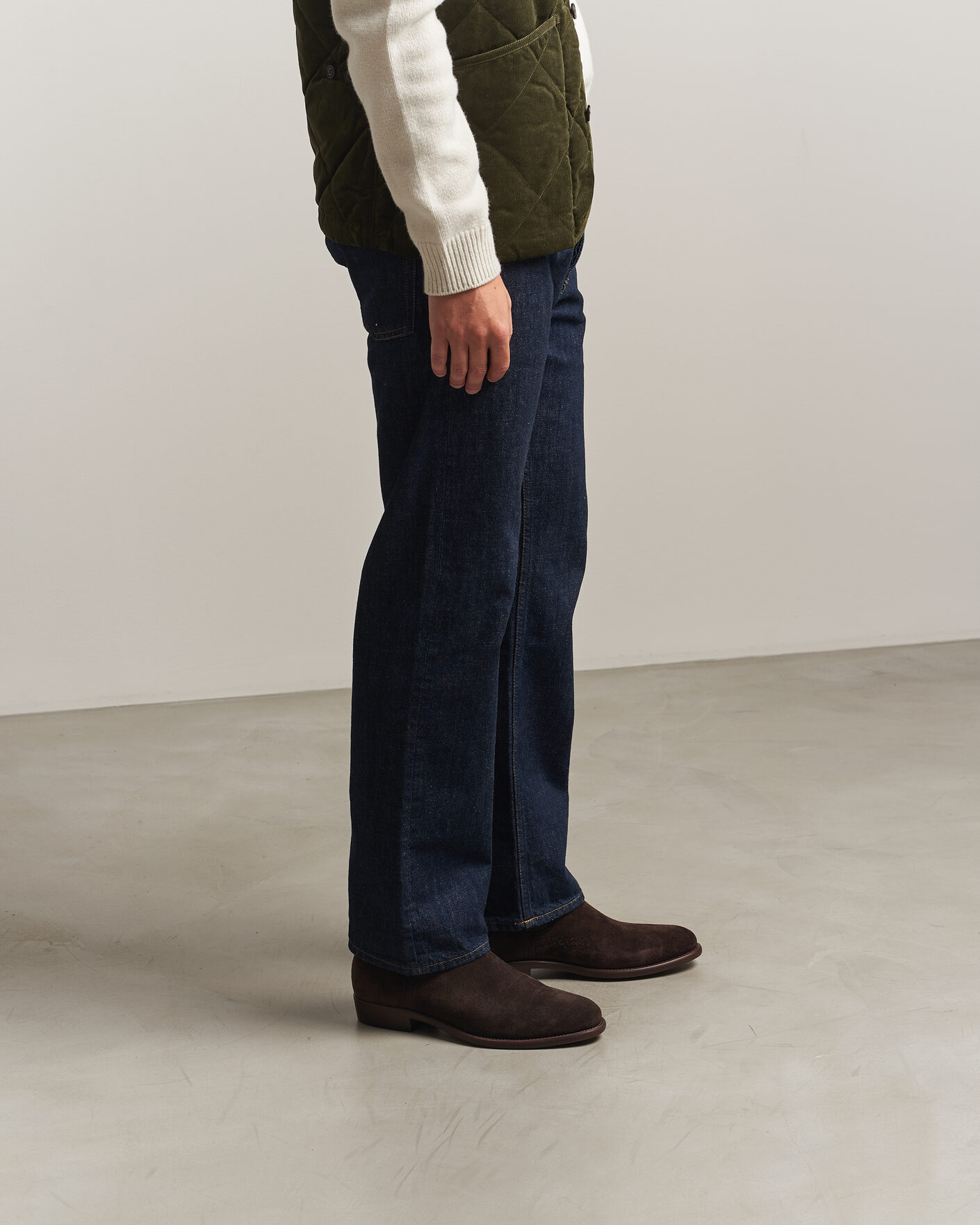 Men | Boots | Polo Ralph Lauren | Owen Suede Chelsea Boots Dark Chocolate