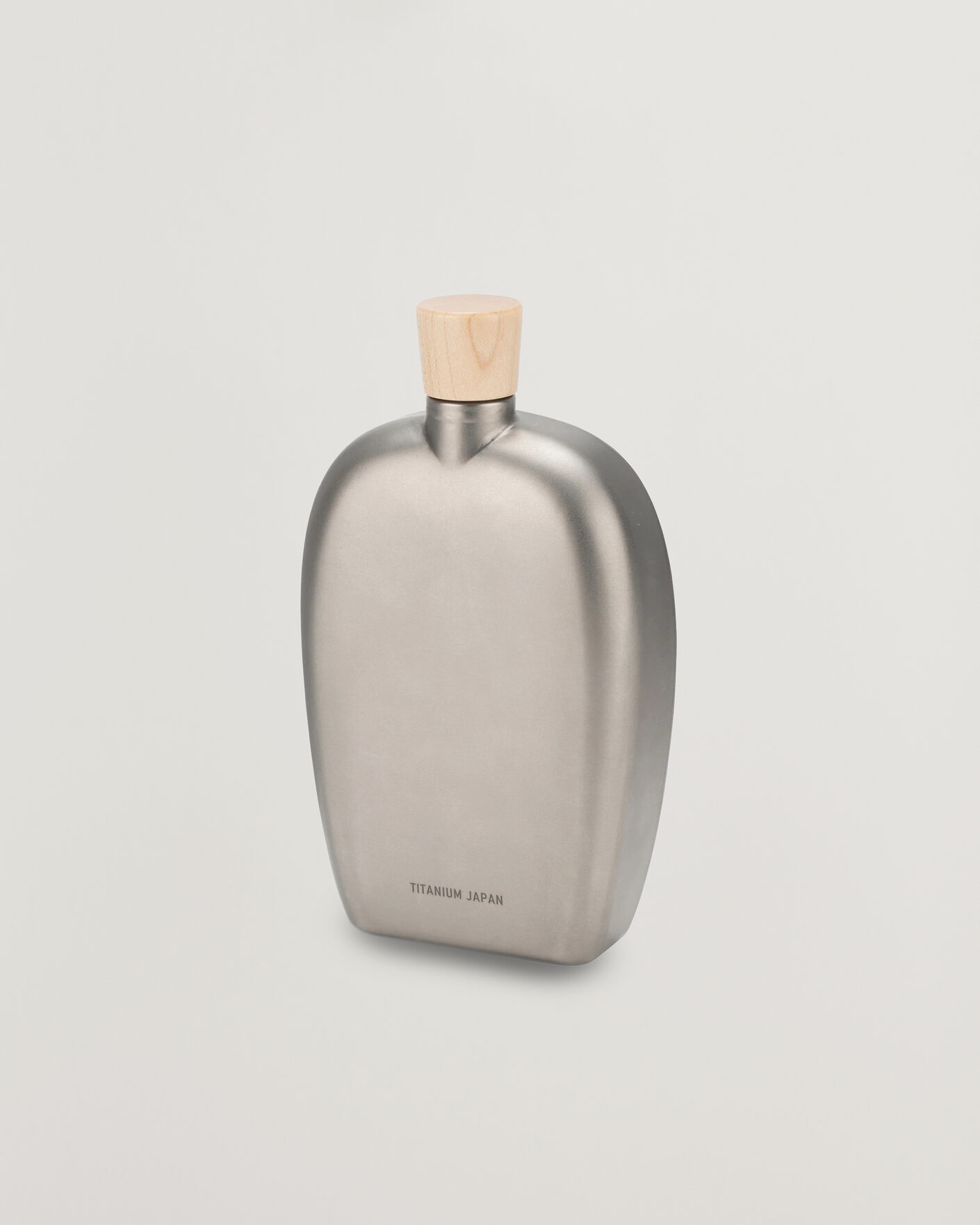 Men | Outdoor living | Snow Peak | Flask 250 ml Titanium