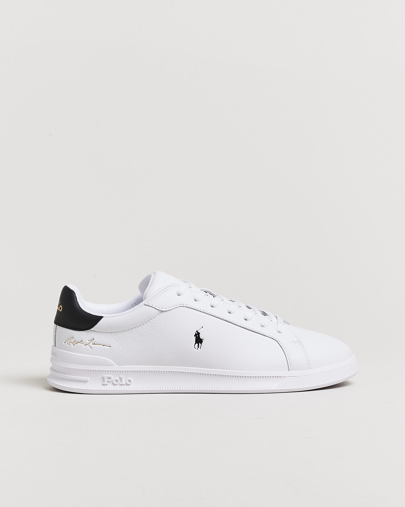 Men | Sneakers | Polo Ralph Lauren | Heritage Court SIG Sneakers White/Black