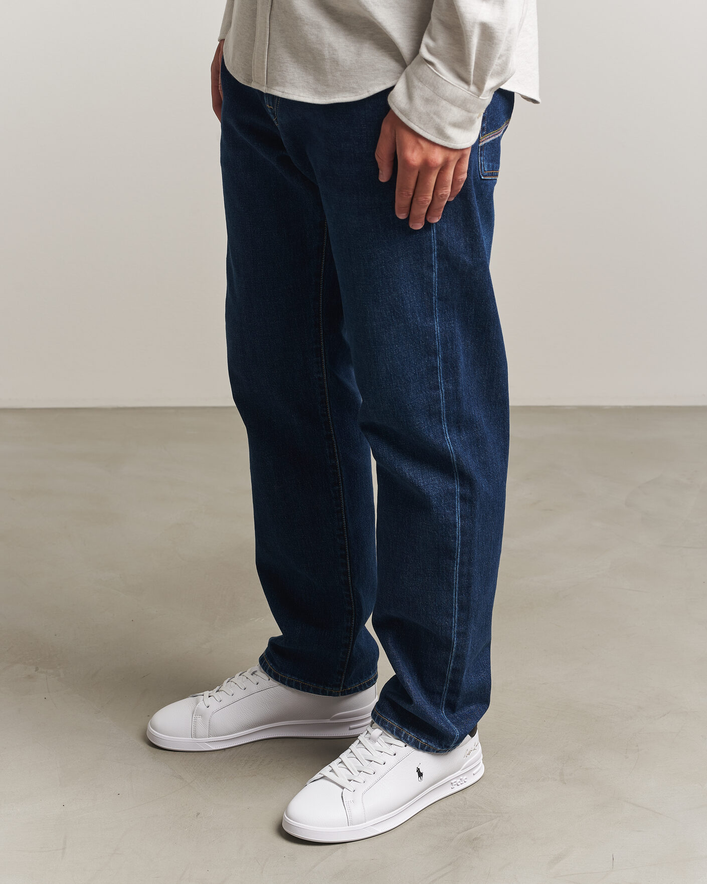 Men | Sneakers | Polo Ralph Lauren | Heritage Court SIG Sneakers White/Black