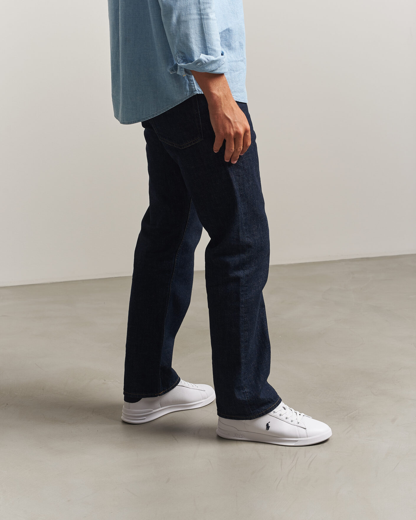 Men | Sneakers | Polo Ralph Lauren | Heritage Court III Sneakers White/Navy