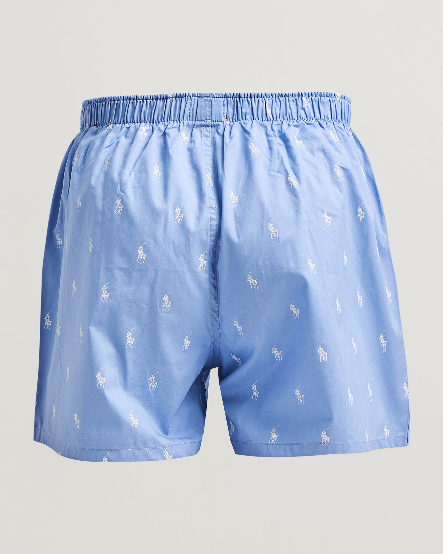 Men | Underwear & Socks | Polo Ralph Lauren | 3-Pack Woven Boxer Blue/White