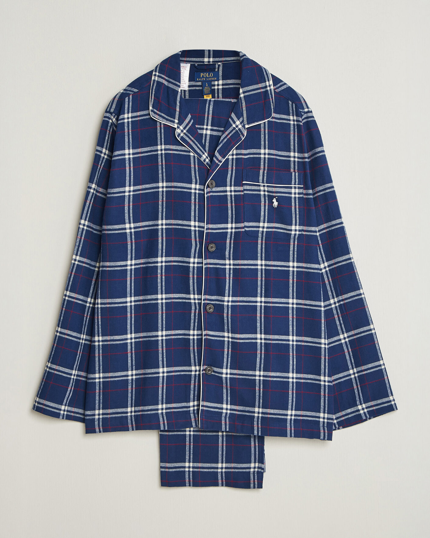 Men | Pyjamas & Robes | Polo Ralph Lauren | Pyjamas Set Navy/Red/White