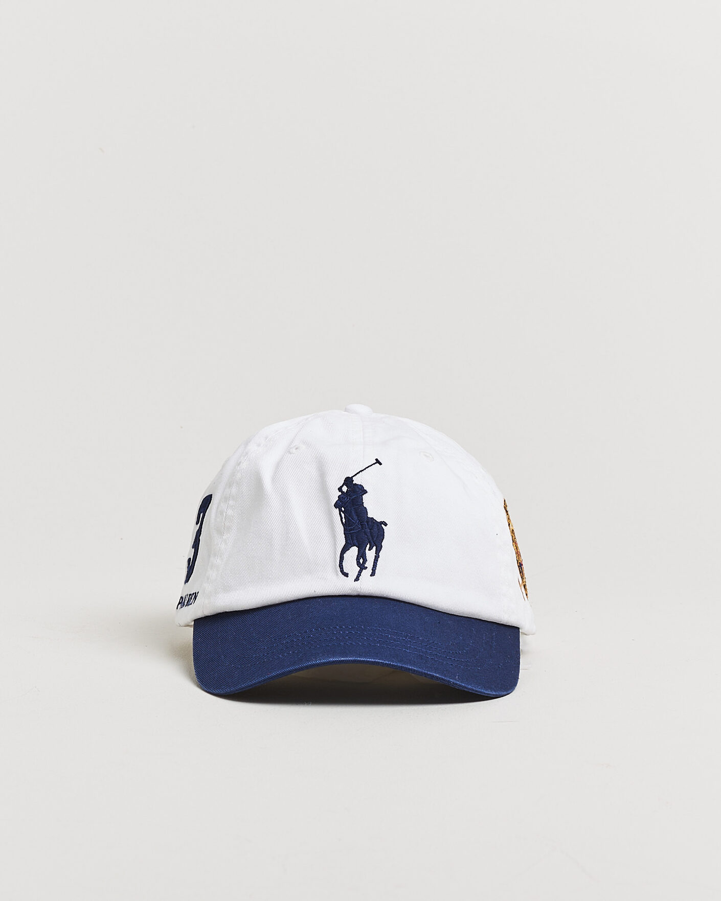 Men | Hats & Caps | Polo Ralph Lauren | Big Pony Twill Cap Ceramic White