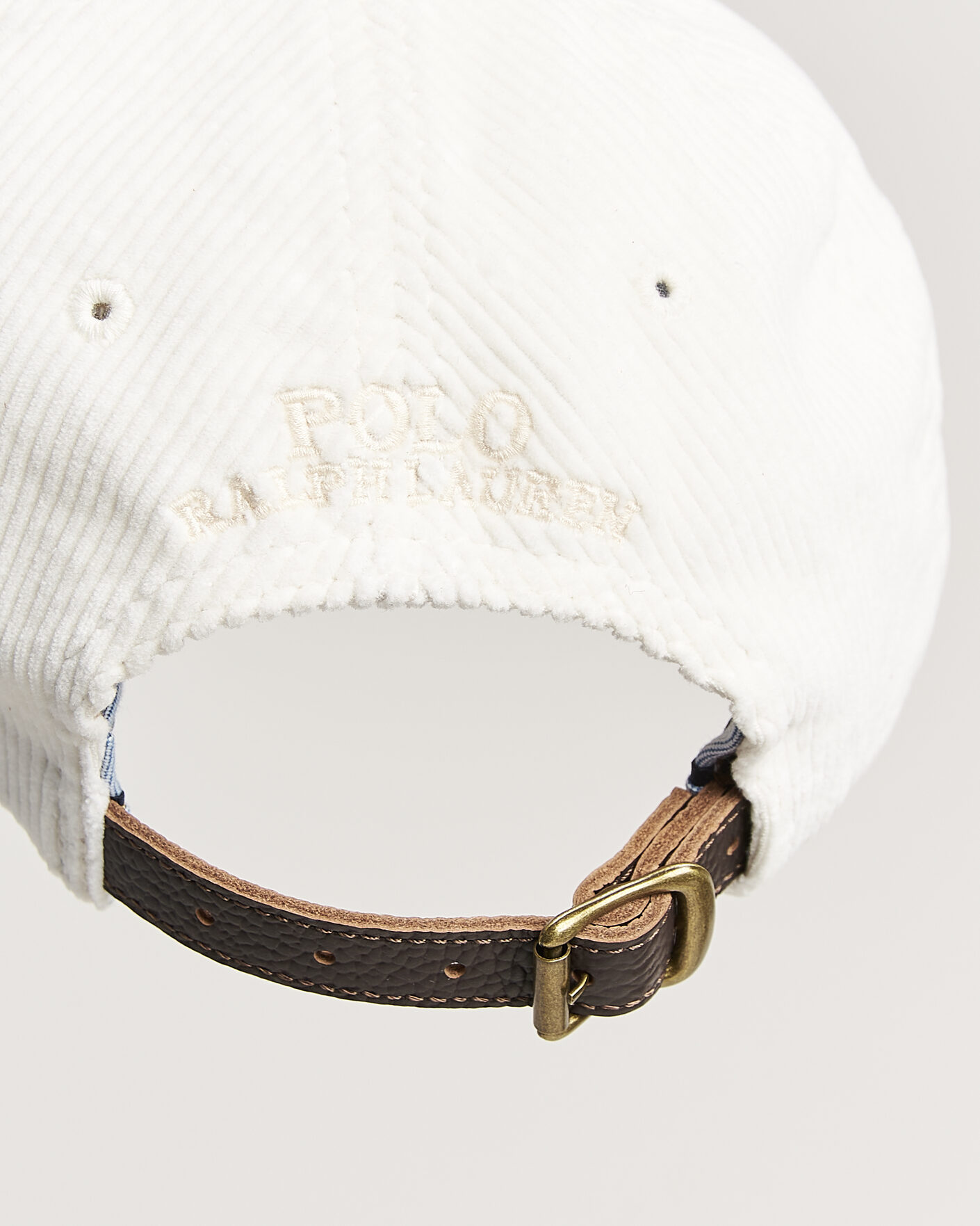 Men | Hats & Caps | Polo Ralph Lauren | Corduroy Cap Warm White