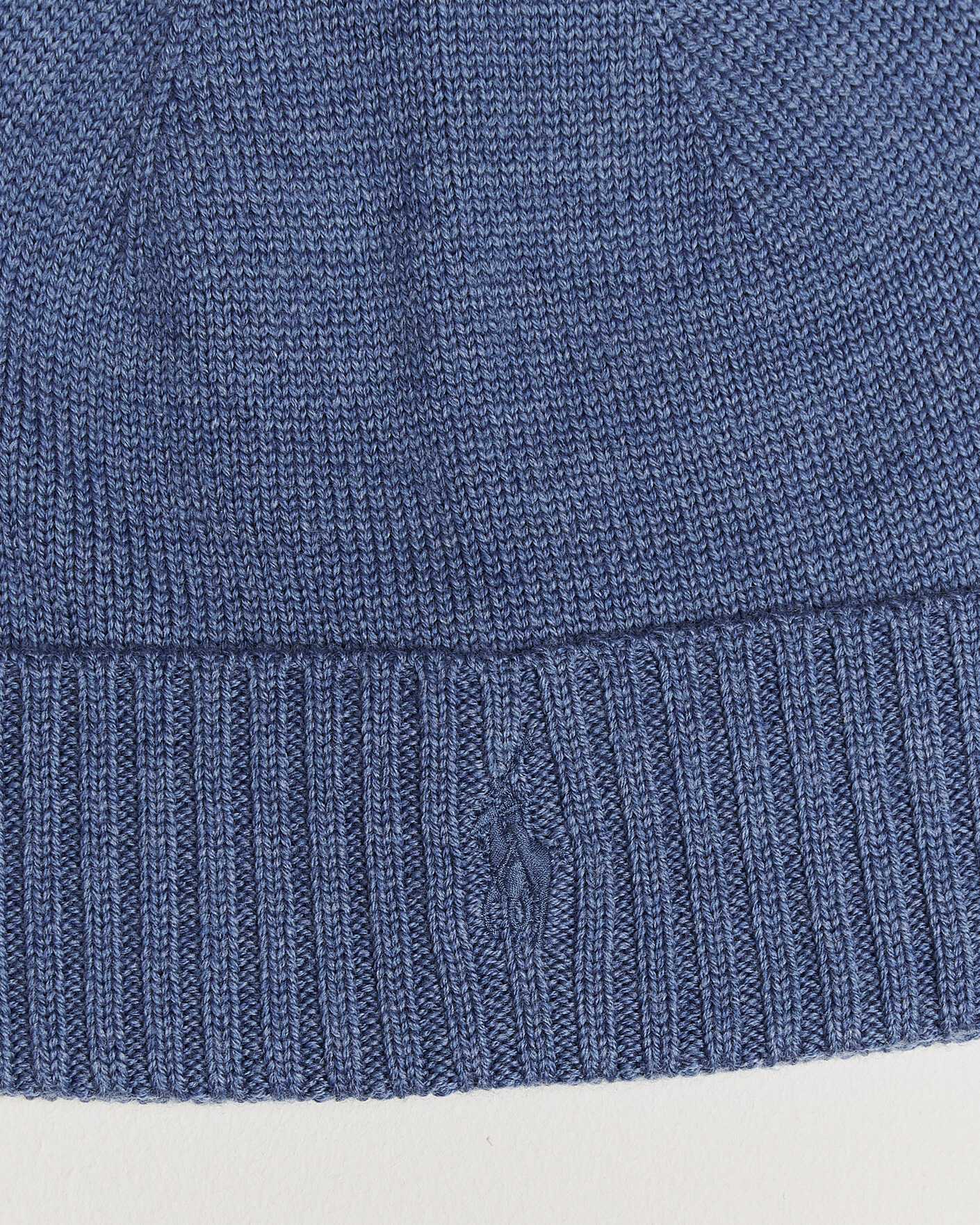 Men | Beanies | Polo Ralph Lauren | Merino Beanie Clarity Blue Heather