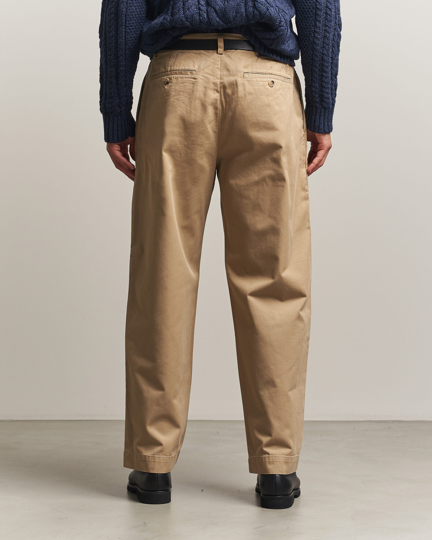 Men | Trousers | Polo Ralph Lauren | Bedford Twill Straight Fit Pants Khaki Hill