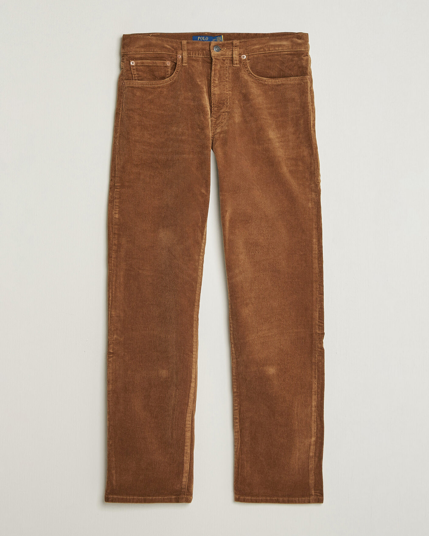 Men | Trousers | Polo Ralph Lauren | Stretch Corduroy Straight Fit Pants Sepia