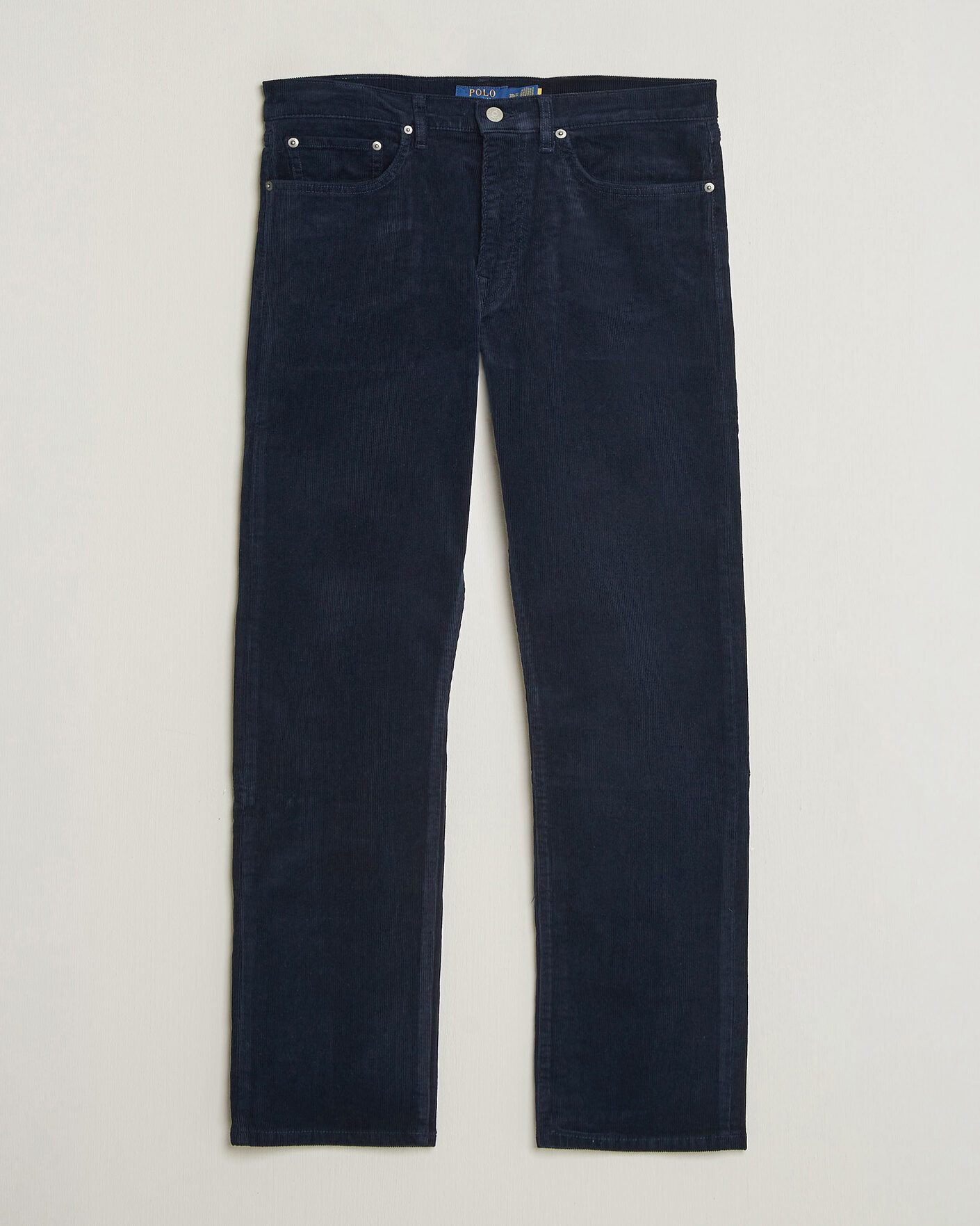 Men | Trousers | Polo Ralph Lauren | Stretch Corduroy Straight Fit Pants Aviator Navy