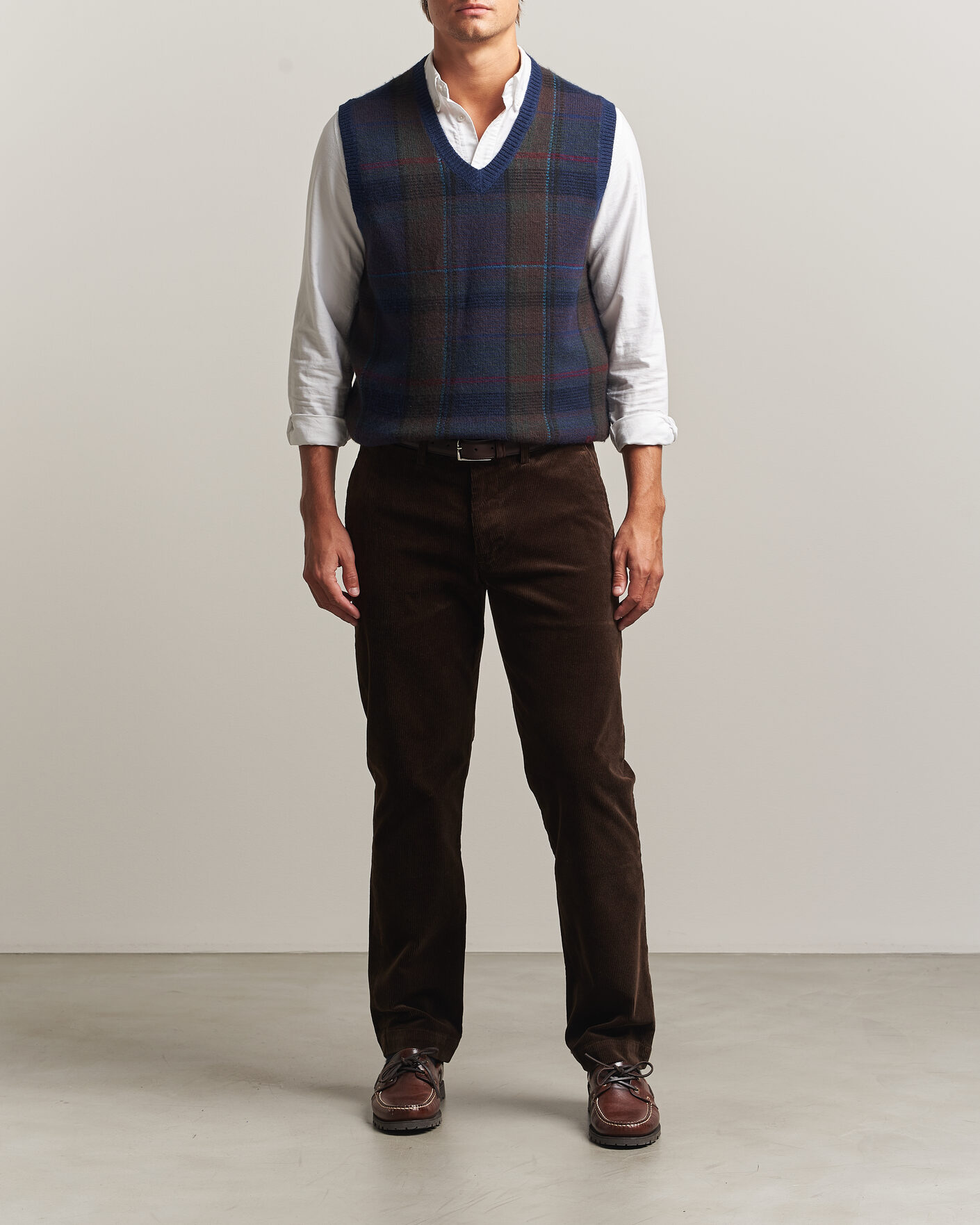 Men | Trousers | Polo Ralph Lauren | Bedford Corduroy 5-Pocket Pants Dark Beech