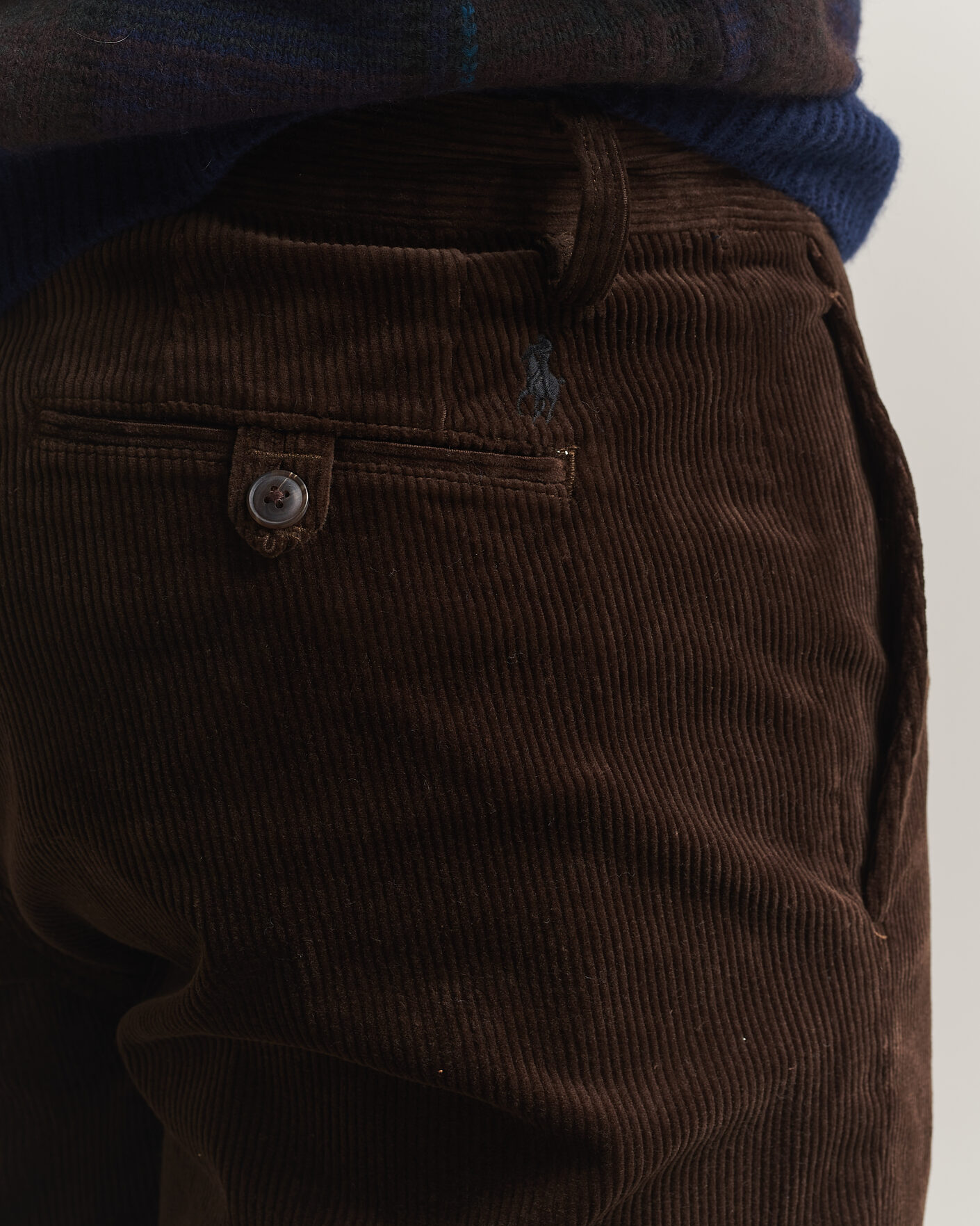 Men | Trousers | Polo Ralph Lauren | Bedford Corduroy 5-Pocket Pants Dark Beech