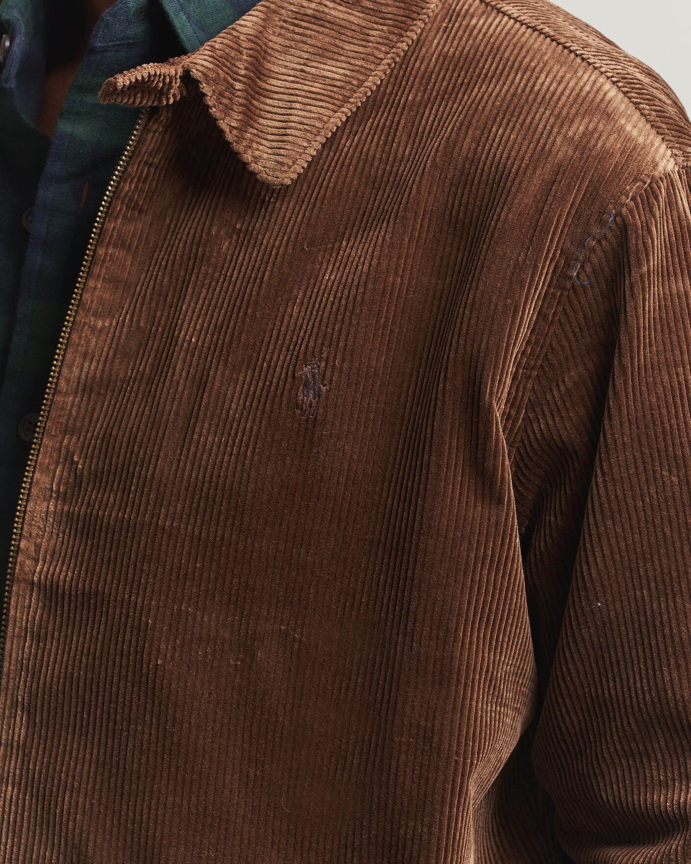 Men | Coats & Jackets | Polo Ralph Lauren | Lined Corduroy Windbreaker Pale Russet