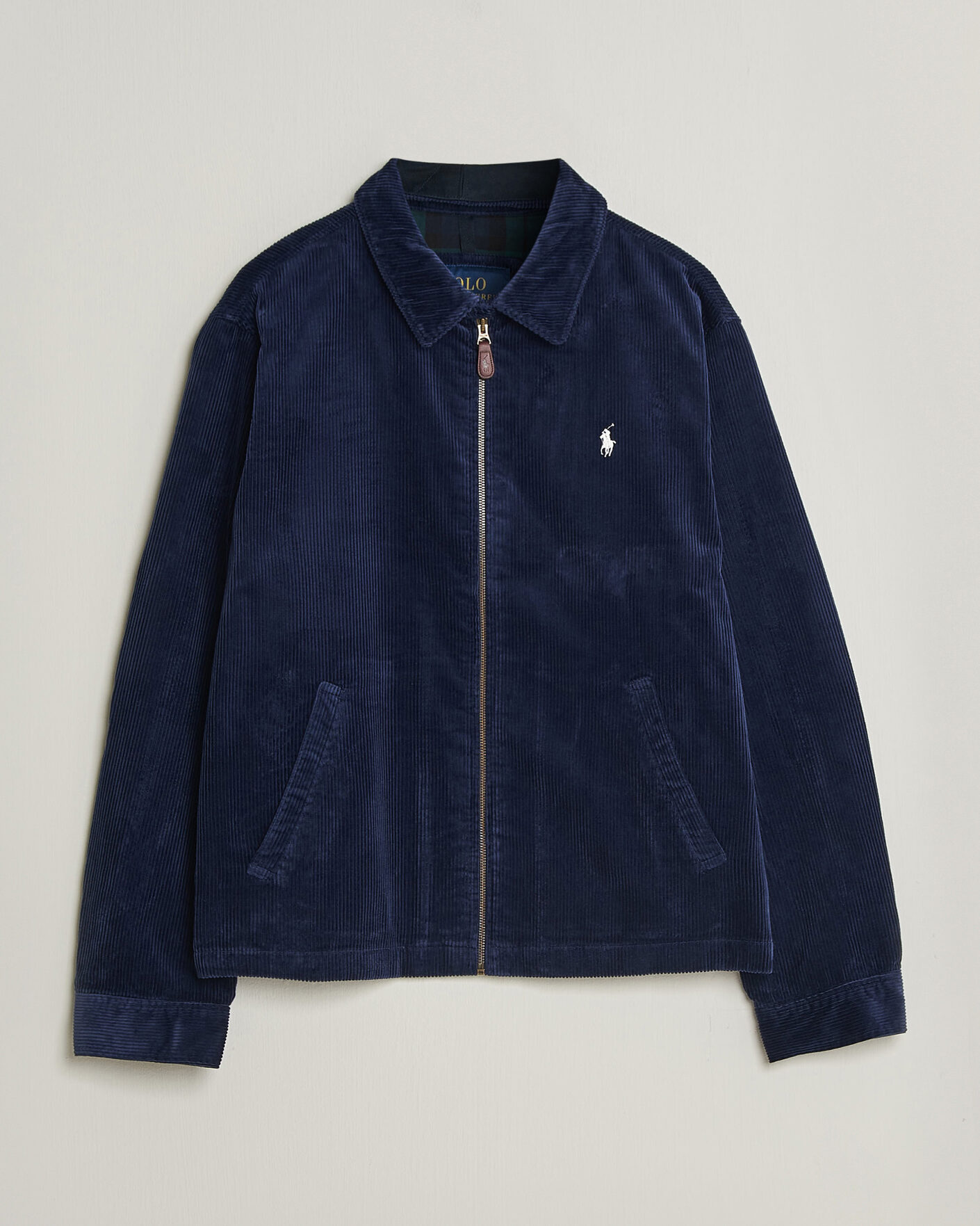 Men | Coats & Jackets | Polo Ralph Lauren | Lined Corduroy Windbreaker Newport Navy