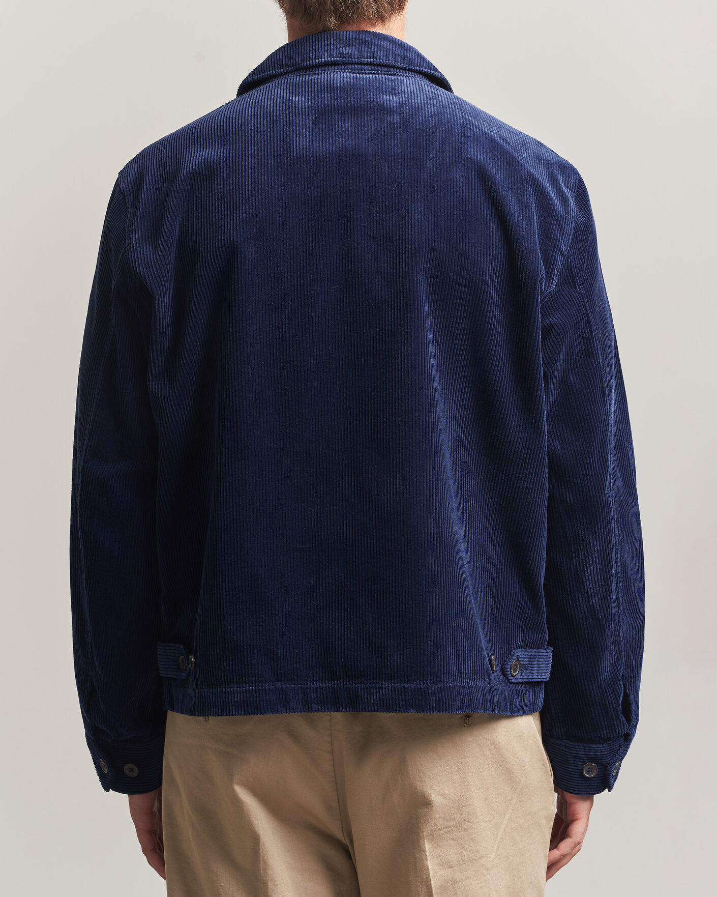 Men | Coats & Jackets | Polo Ralph Lauren | Lined Corduroy Windbreaker Newport Navy