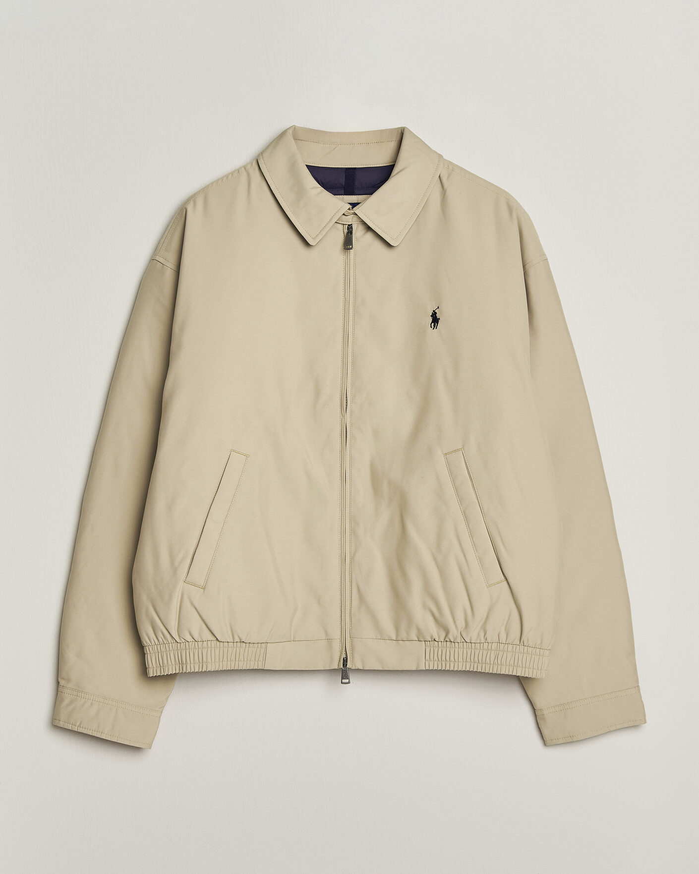 Men | Coats & Jackets | Polo Ralph Lauren | Woven Twill Windbreaker Khaki Uniform