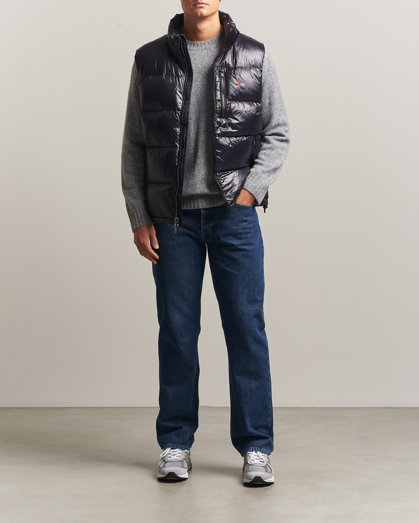 Men | Gilets | Polo Ralph Lauren | Gorham Down Vest Polo Black Glossy