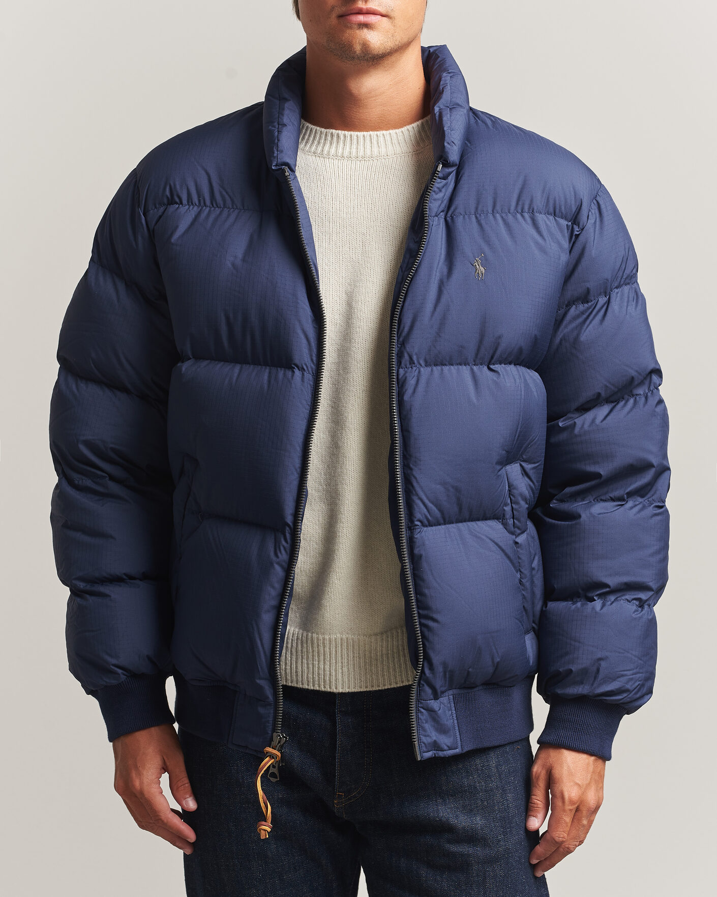Men | Coats & Jackets | Polo Ralph Lauren | Ripstop Puffer Jacket Cruise Navy