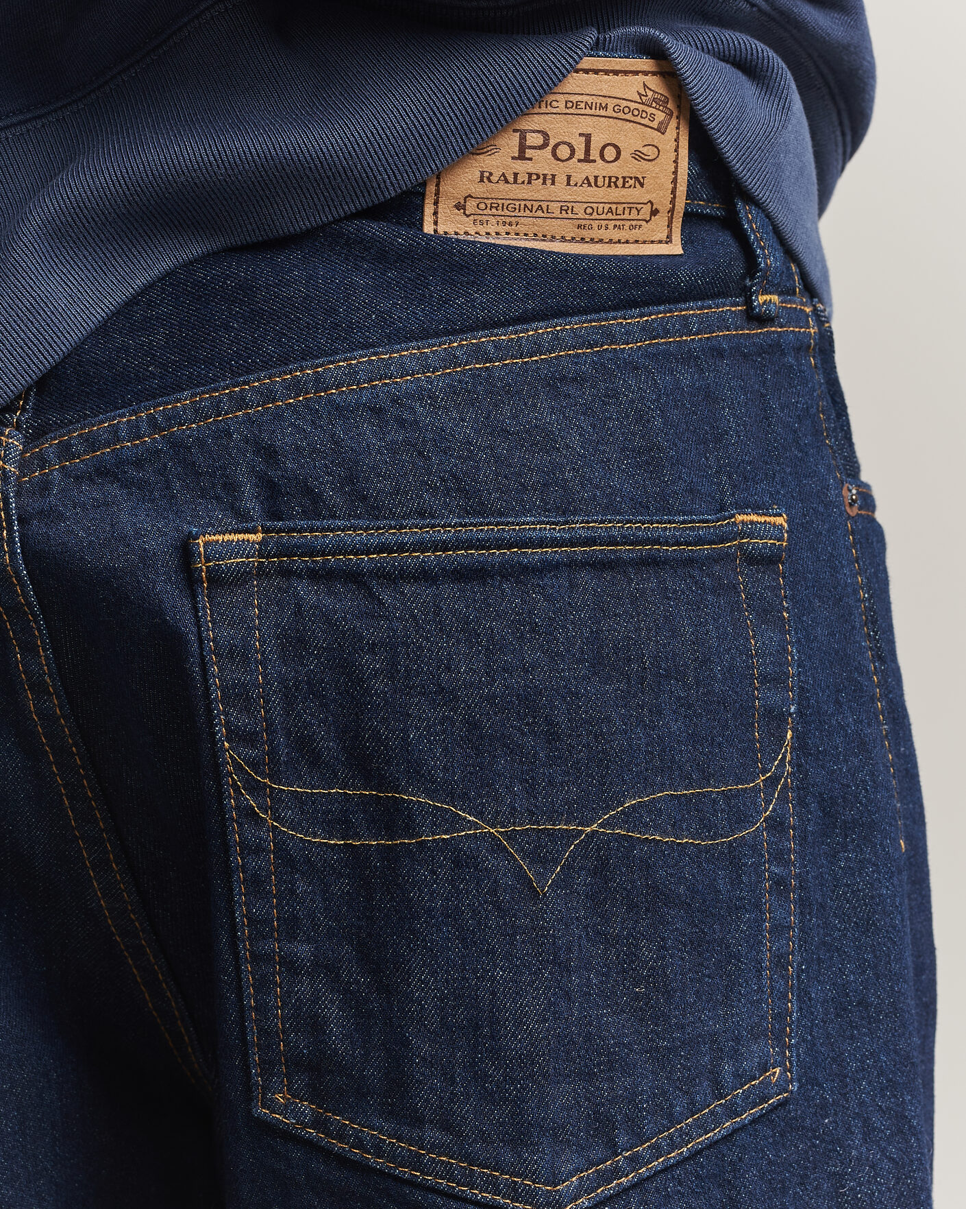 Men | Trousers | Polo Ralph Lauren | Relaxed Fit Ridgid Denim Jeans Beekman