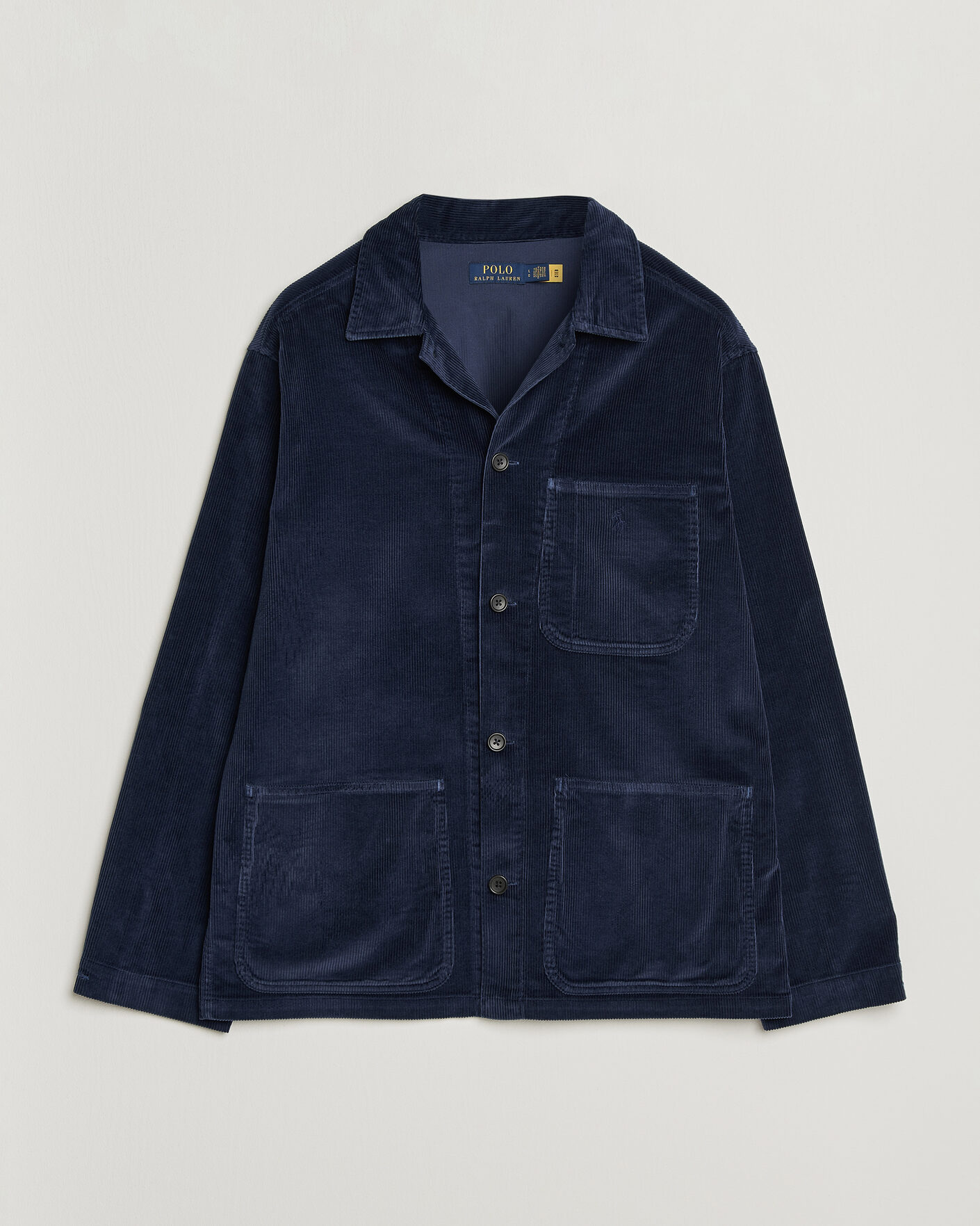 Men | Shirts | Polo Ralph Lauren | Corduroy Overshirt Newport Navy