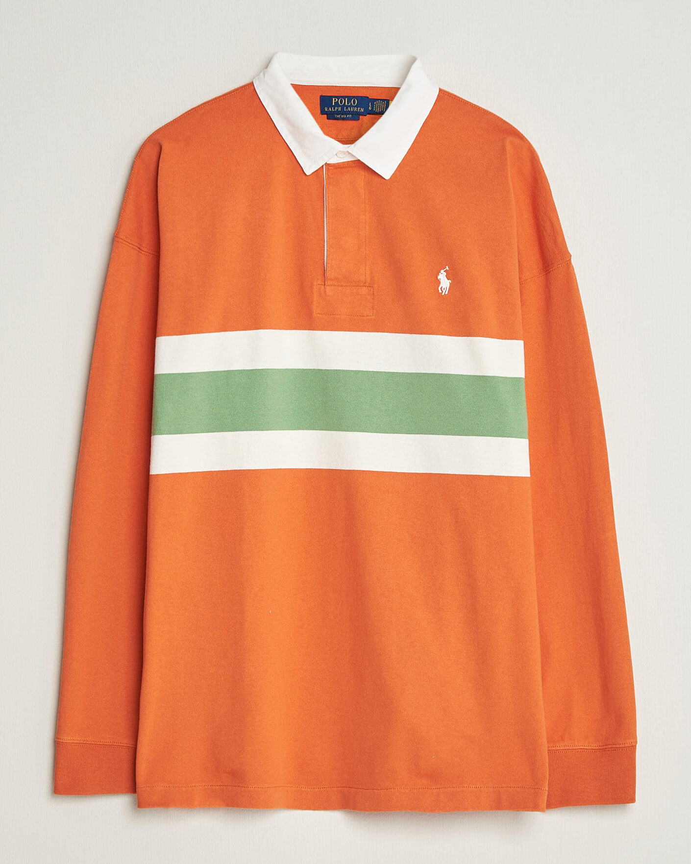 Men | Sweaters & Knitwear | Polo Ralph Lauren | Knitted Jersey Rugby Shirt Solar Sky Multi
