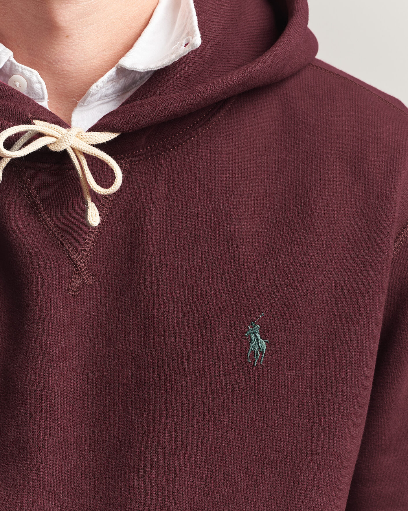 Men | Sweaters & Knitwear | Polo Ralph Lauren | RL Fleece Hoodie Classic Wine