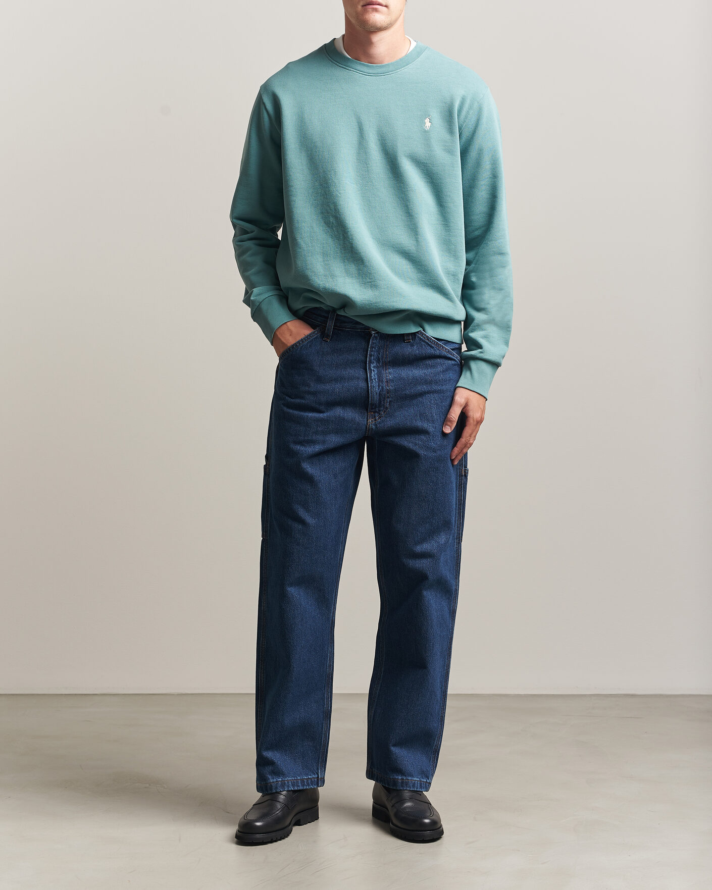 Men | Sweaters & Knitwear | Polo Ralph Lauren | Loopback Terry Sweatshirt Greenscape