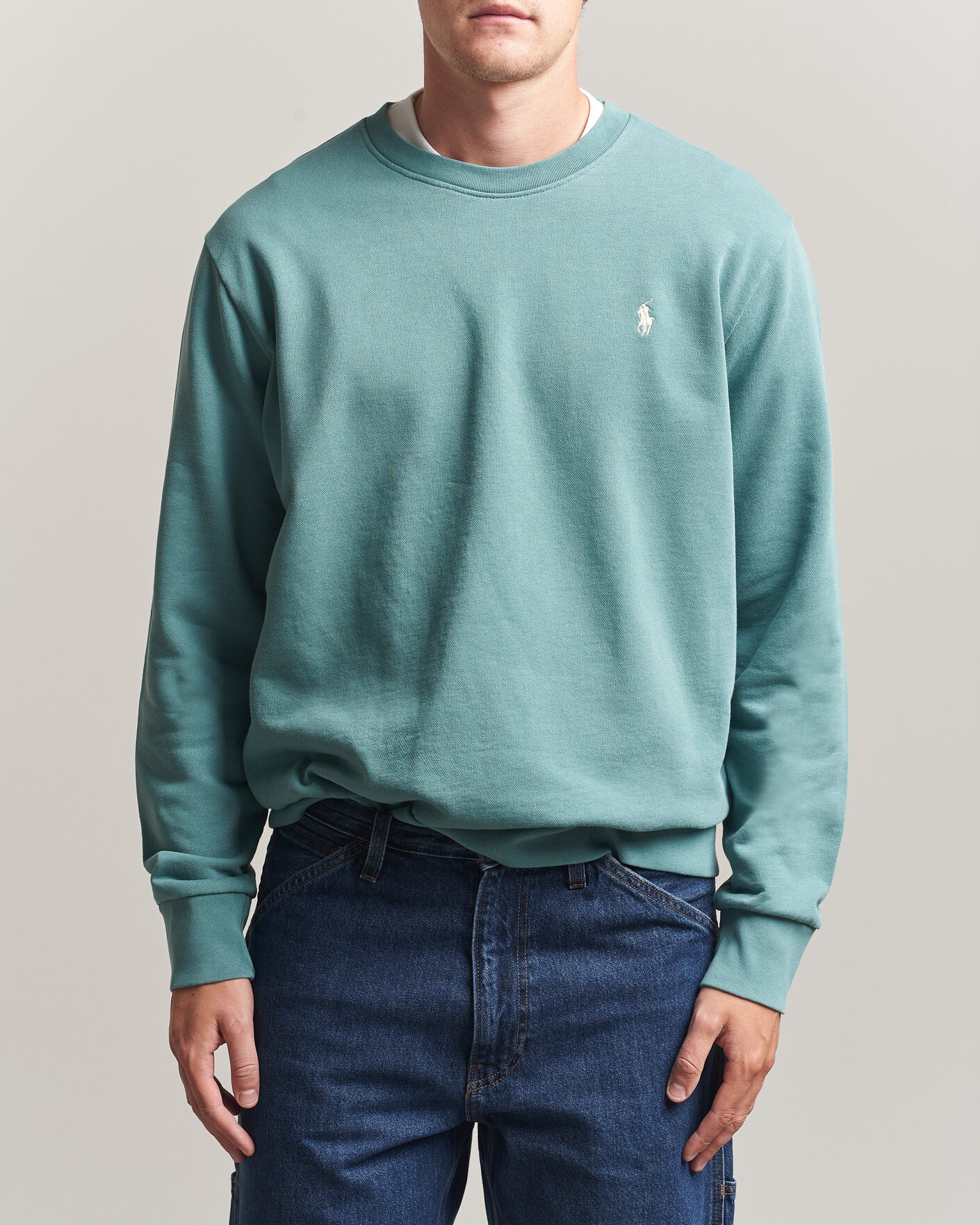 Men | Sweaters & Knitwear | Polo Ralph Lauren | Loopback Terry Sweatshirt Greenscape