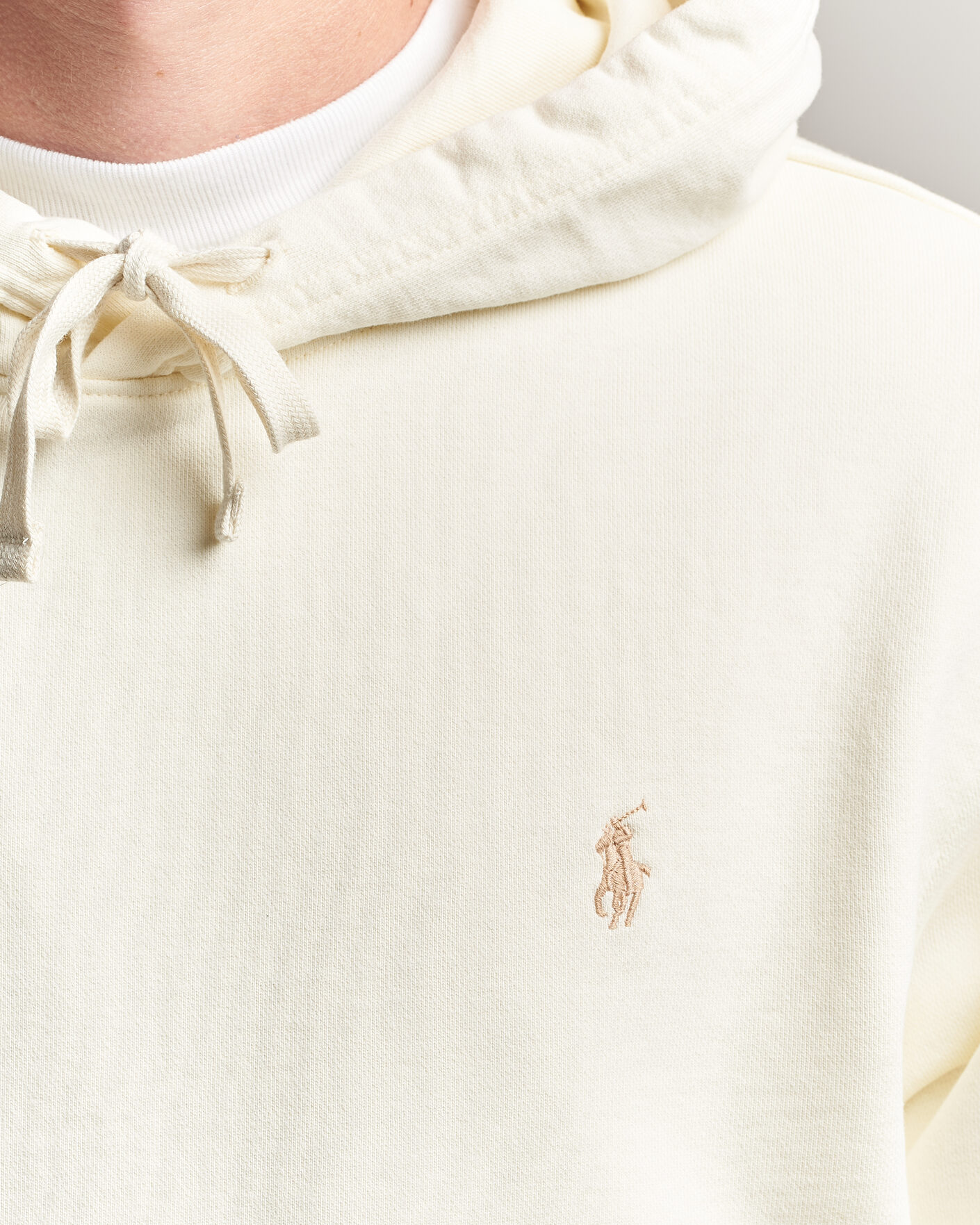 Men | Sweaters & Knitwear | Polo Ralph Lauren | Loopback Terry Hoodie Clubhouse Cream