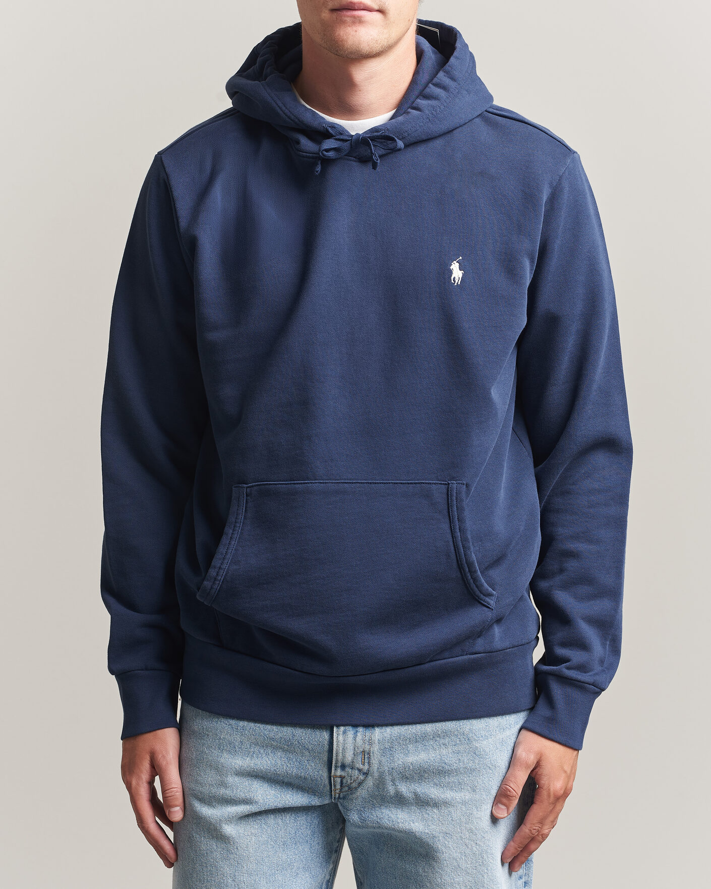 Men | Sweaters & Knitwear | Polo Ralph Lauren | Loopback Terry Hoodie Cruise Navy