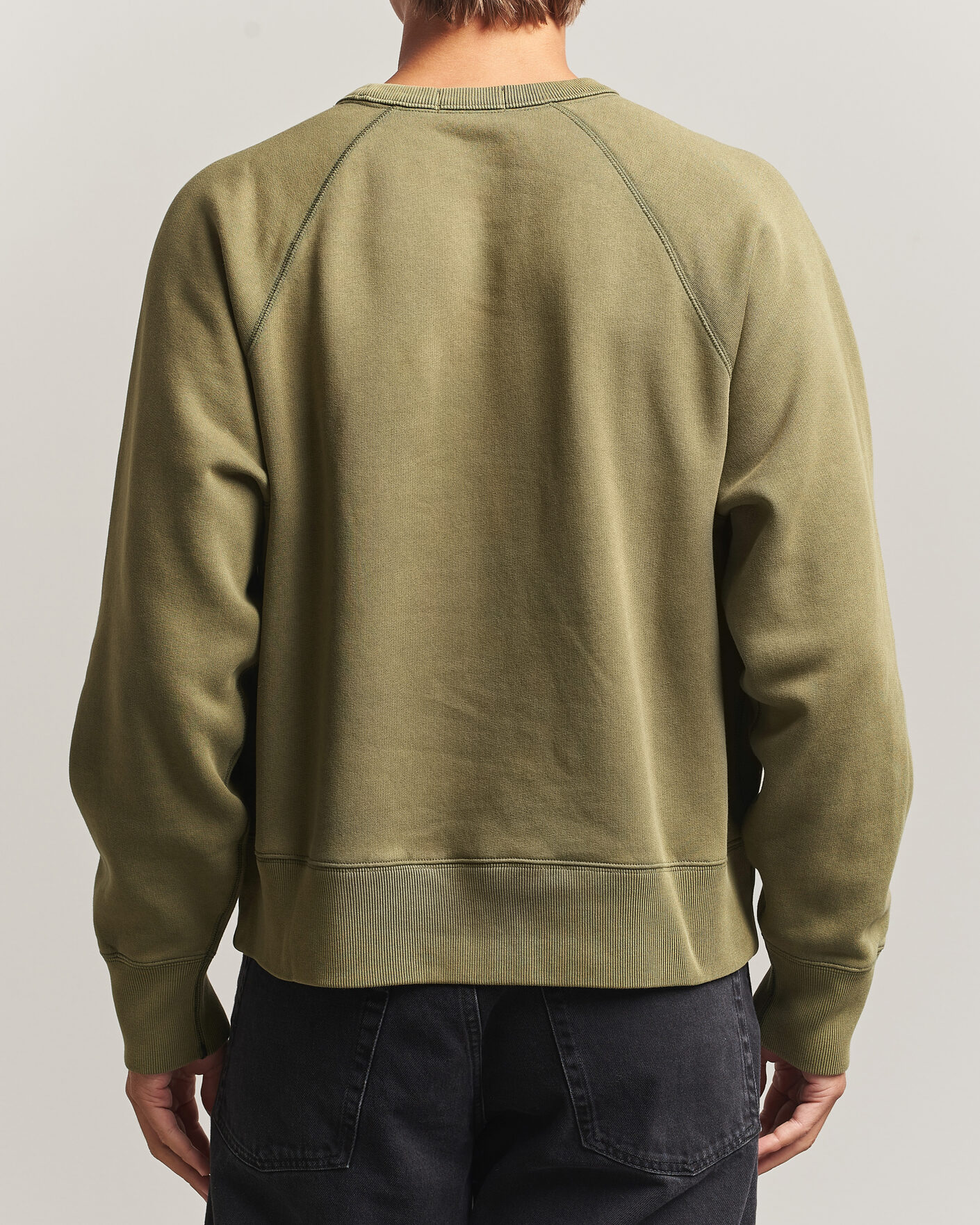 Men | Sweaters & Knitwear | Polo Ralph Lauren | Fleece Bear Sweatshirt Cruise Olive