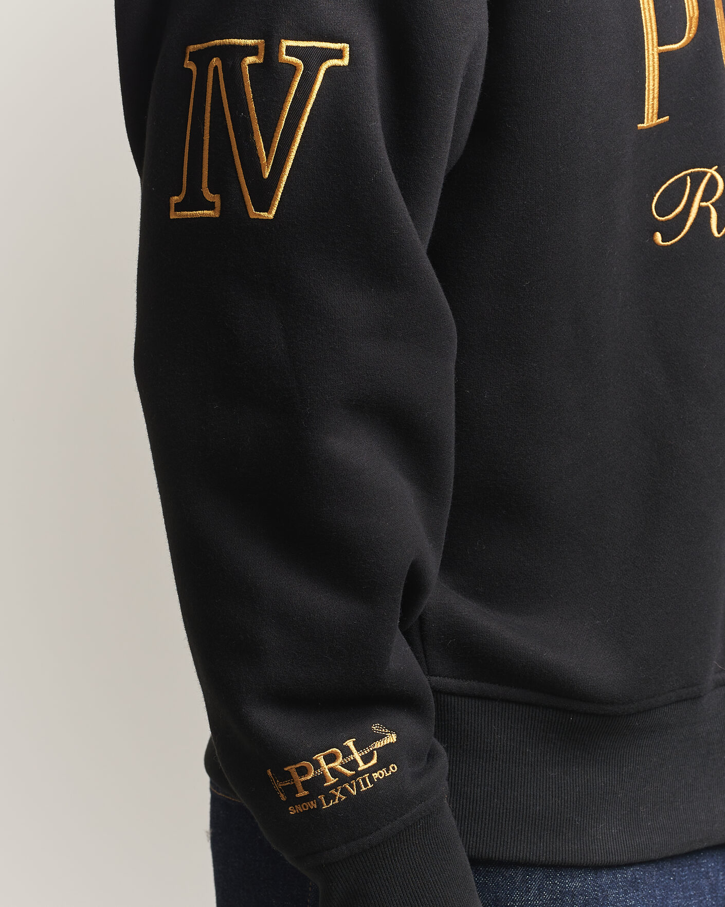 Men | Sweaters & Knitwear | Polo Ralph Lauren | Magic Fleece Printed Sweatshirt Polo Black