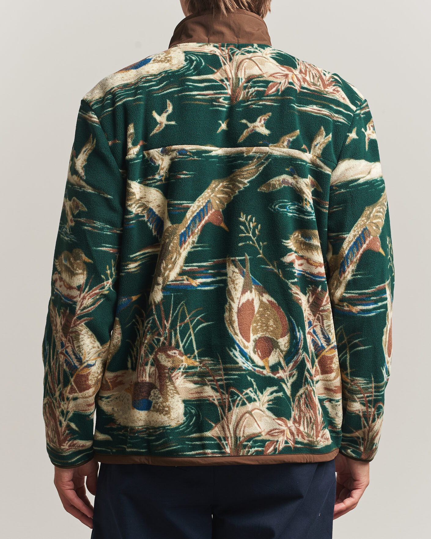 Men | Sweaters & Knitwear | Polo Ralph Lauren | Printed Vintage Fleece Pullover Duck Pond Scenic
