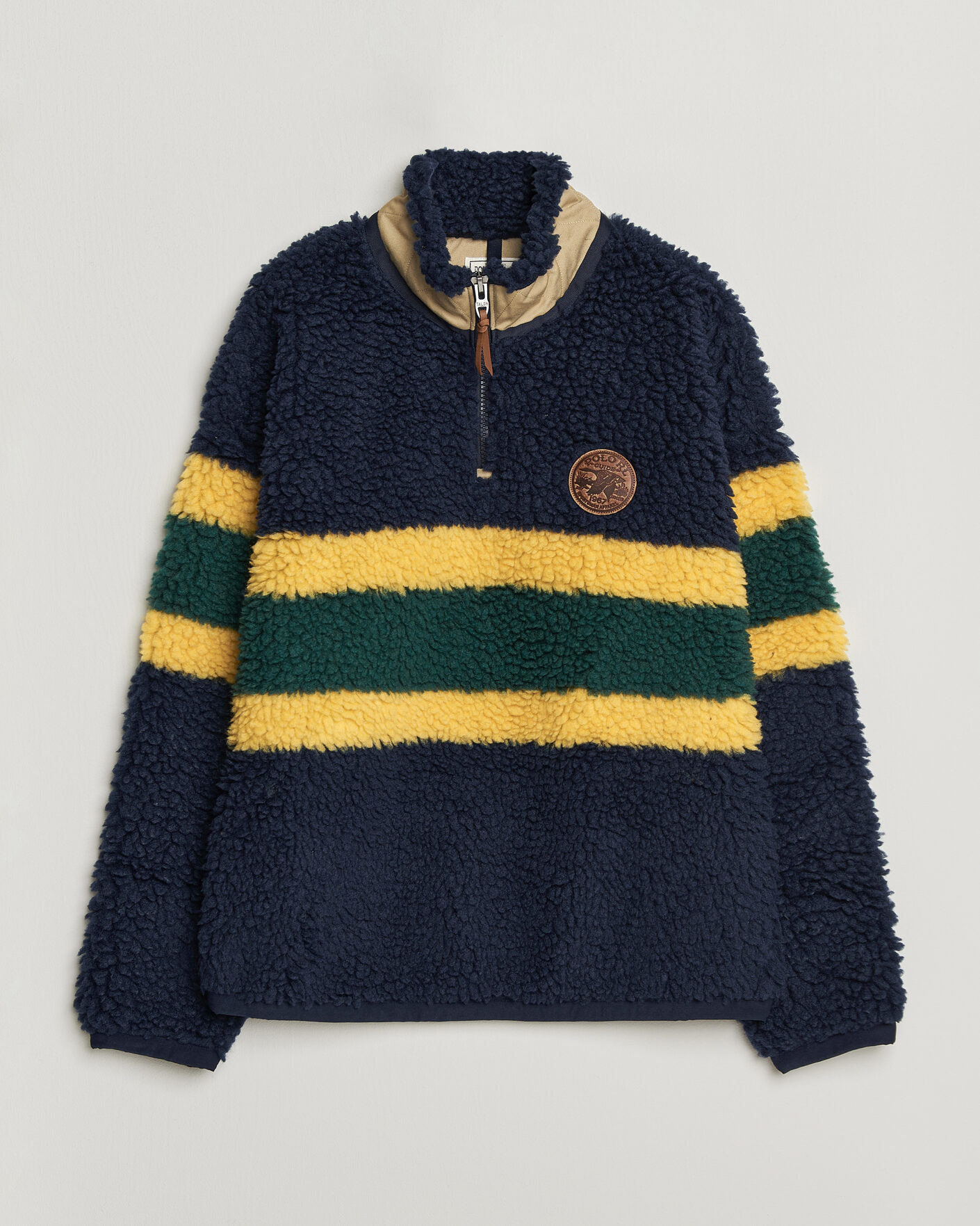 Men | Sweaters & Knitwear | Polo Ralph Lauren | Shaggy Hi Pile Pullover Cruise Navy