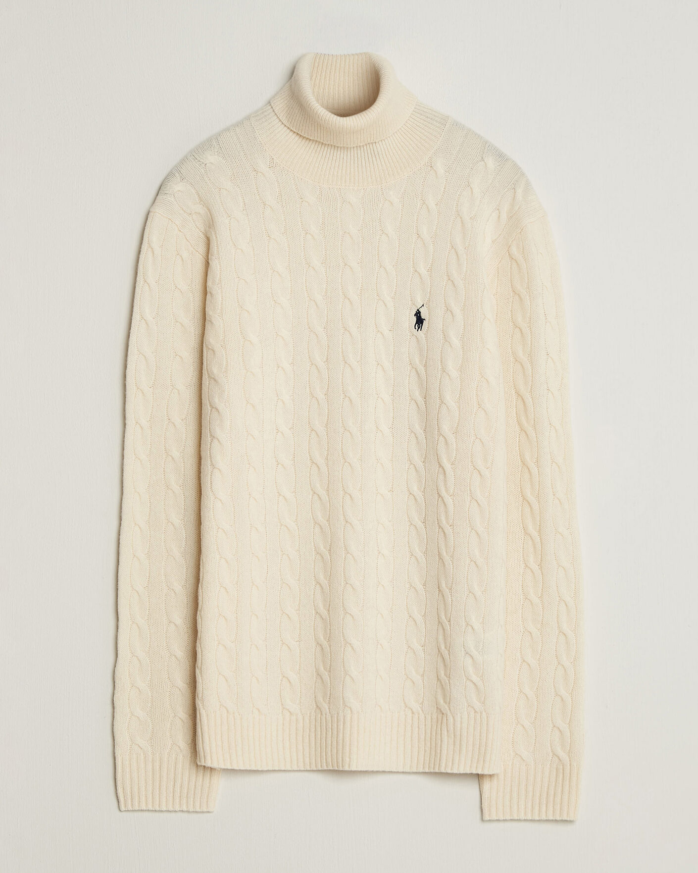 Men | Sweaters & Knitwear | Polo Ralph Lauren | Wool/Cashmere Rollneck Andover Cream