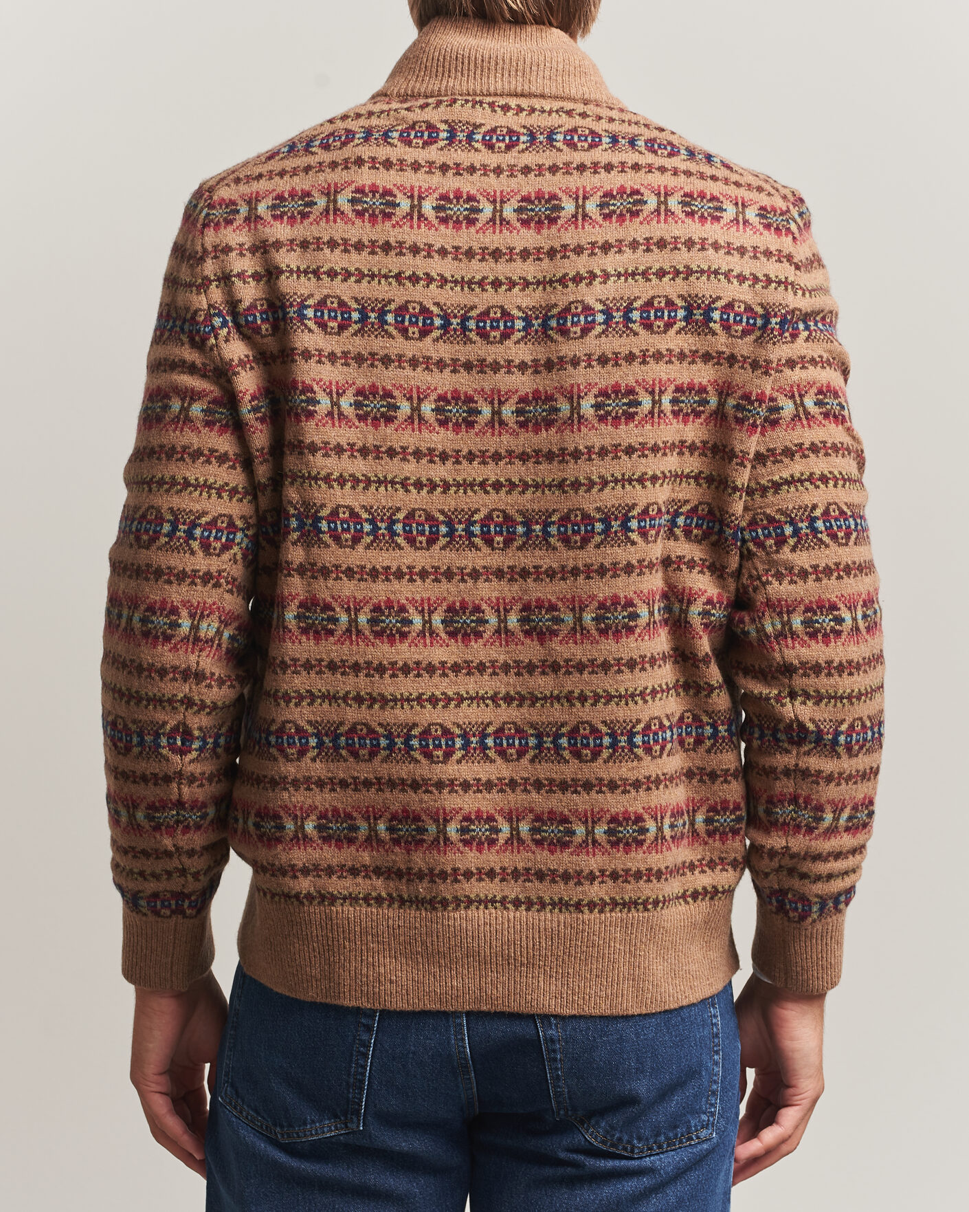 Men | Sweaters & Knitwear | Polo Ralph Lauren | Fair Isle Wool Half-Zip Multi Combo