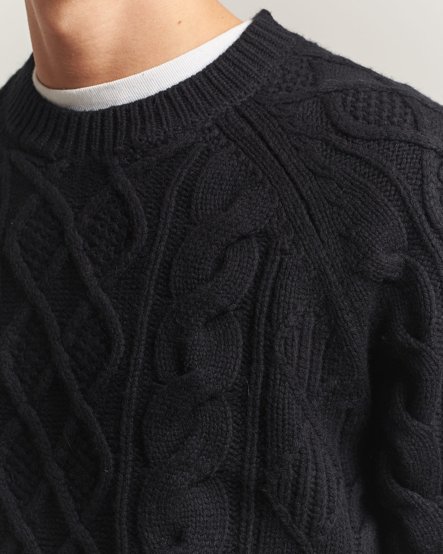 Men | Sweaters & Knitwear | Polo Ralph Lauren | Wool/Alpaca Pullover Polo Black