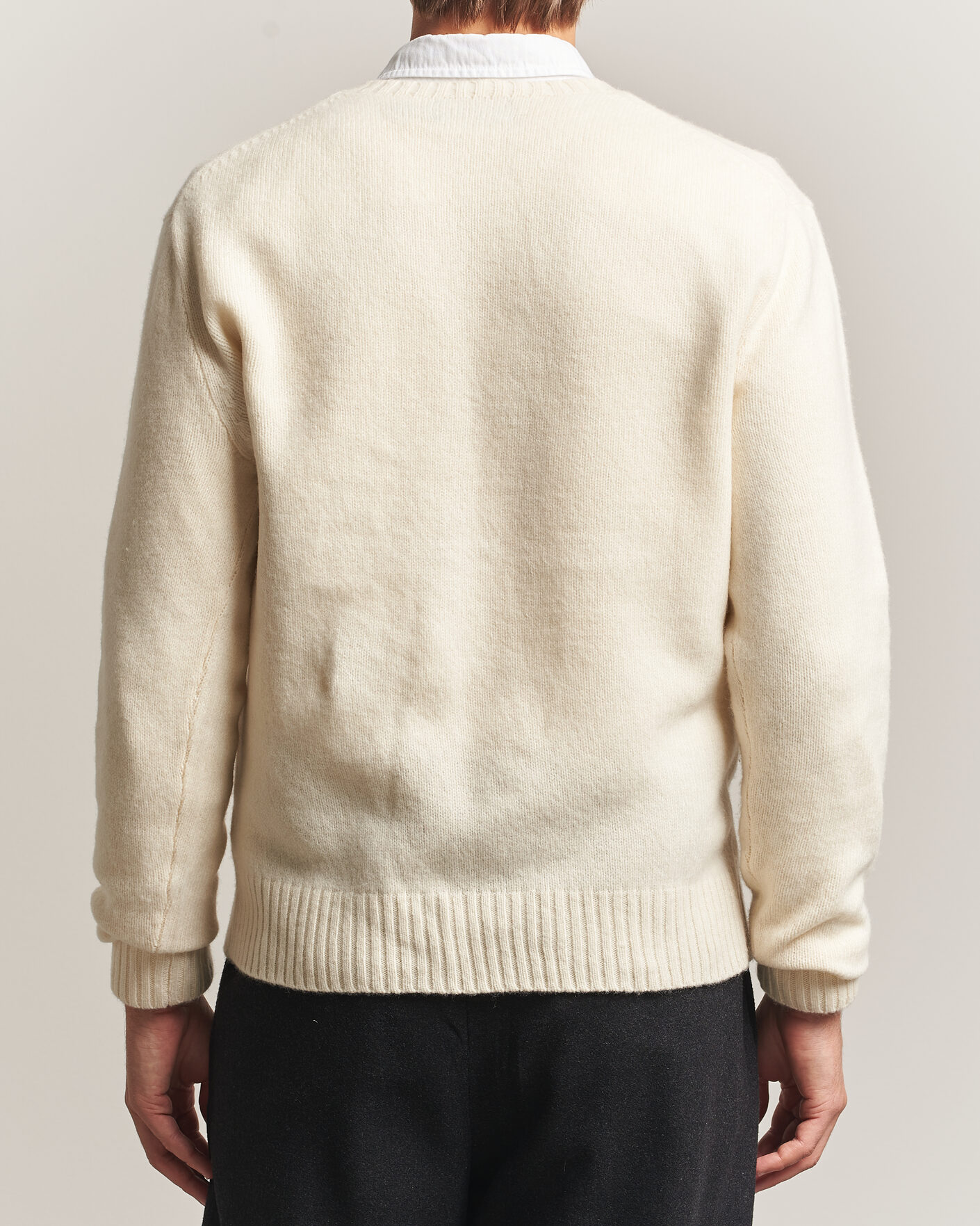 Men | Sweaters & Knitwear | Polo Ralph Lauren | Wool Blend Bear Sweater Authentic Cream