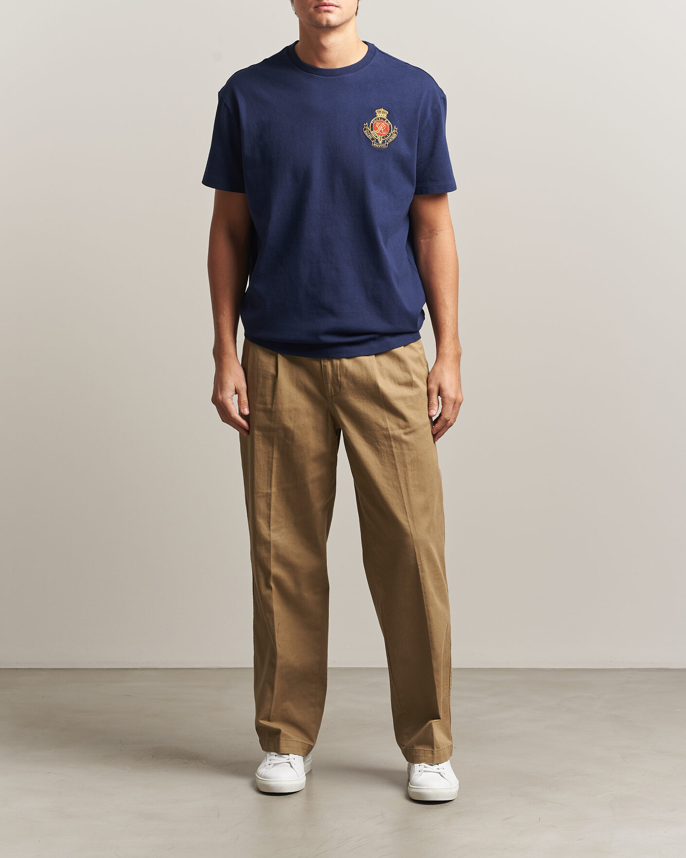 Men | T-Shirts | Polo Ralph Lauren | Classic Fit Jersey T-Shirt Newport Navy