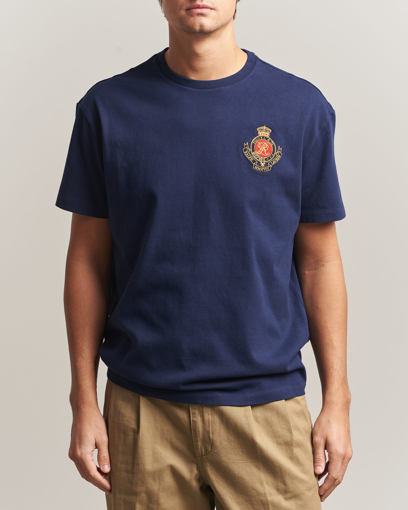 Men | T-Shirts | Polo Ralph Lauren | Classic Fit Jersey T-Shirt Newport Navy