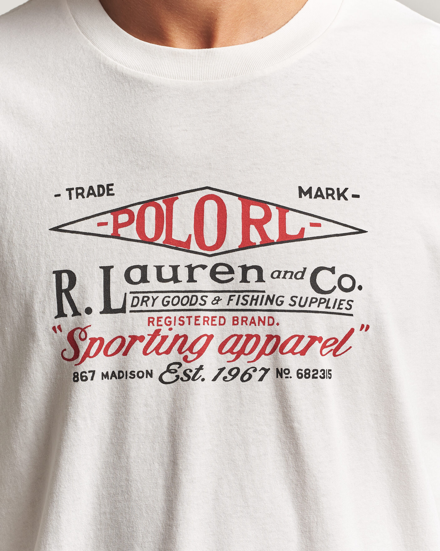 Men | T-Shirts | Polo Ralph Lauren | Relaxed Fit Print T-Shirt Nevis