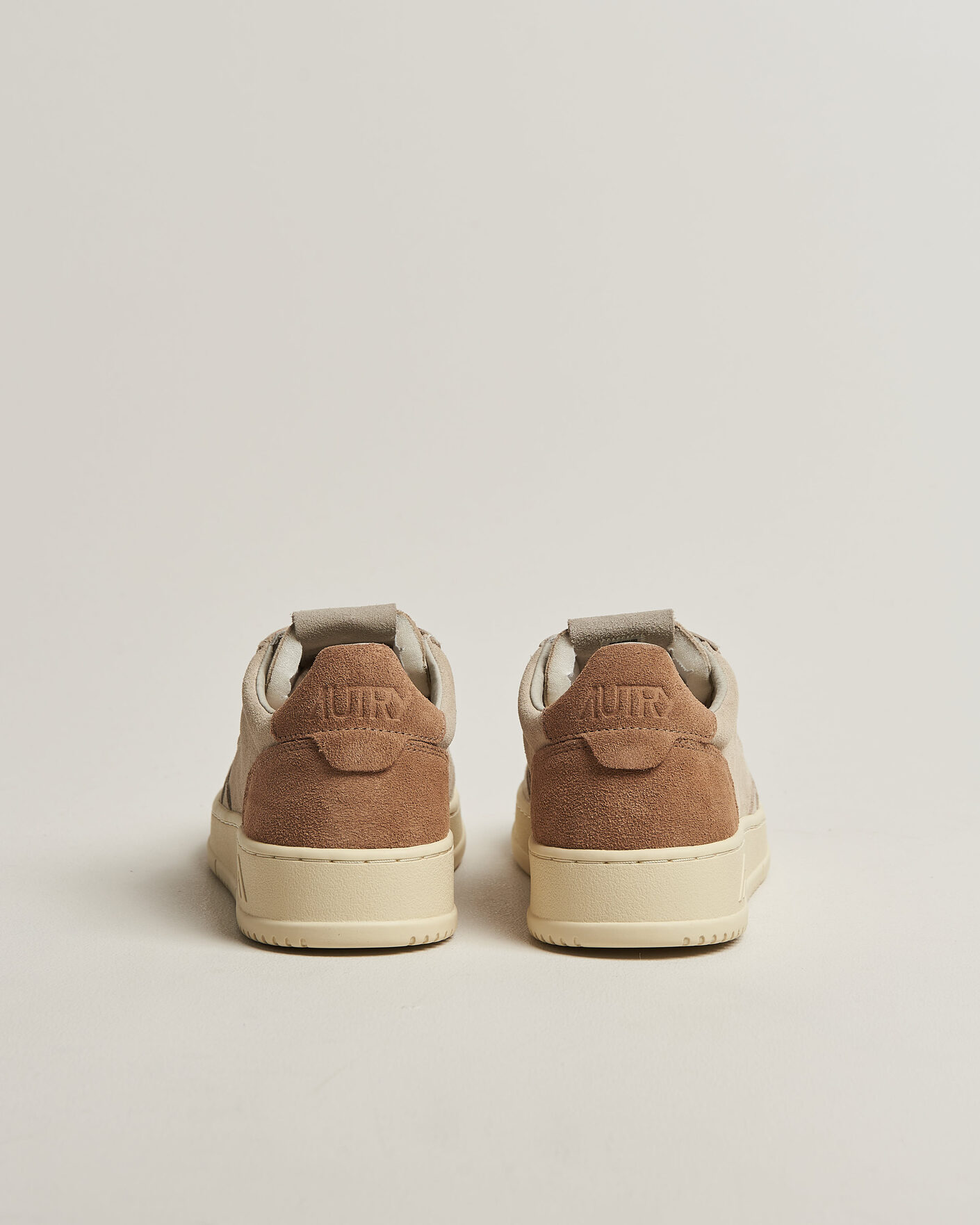 Men | Sneakers | Autry | Medalist Low Suede Mix Sneaker Brown/Beige/White