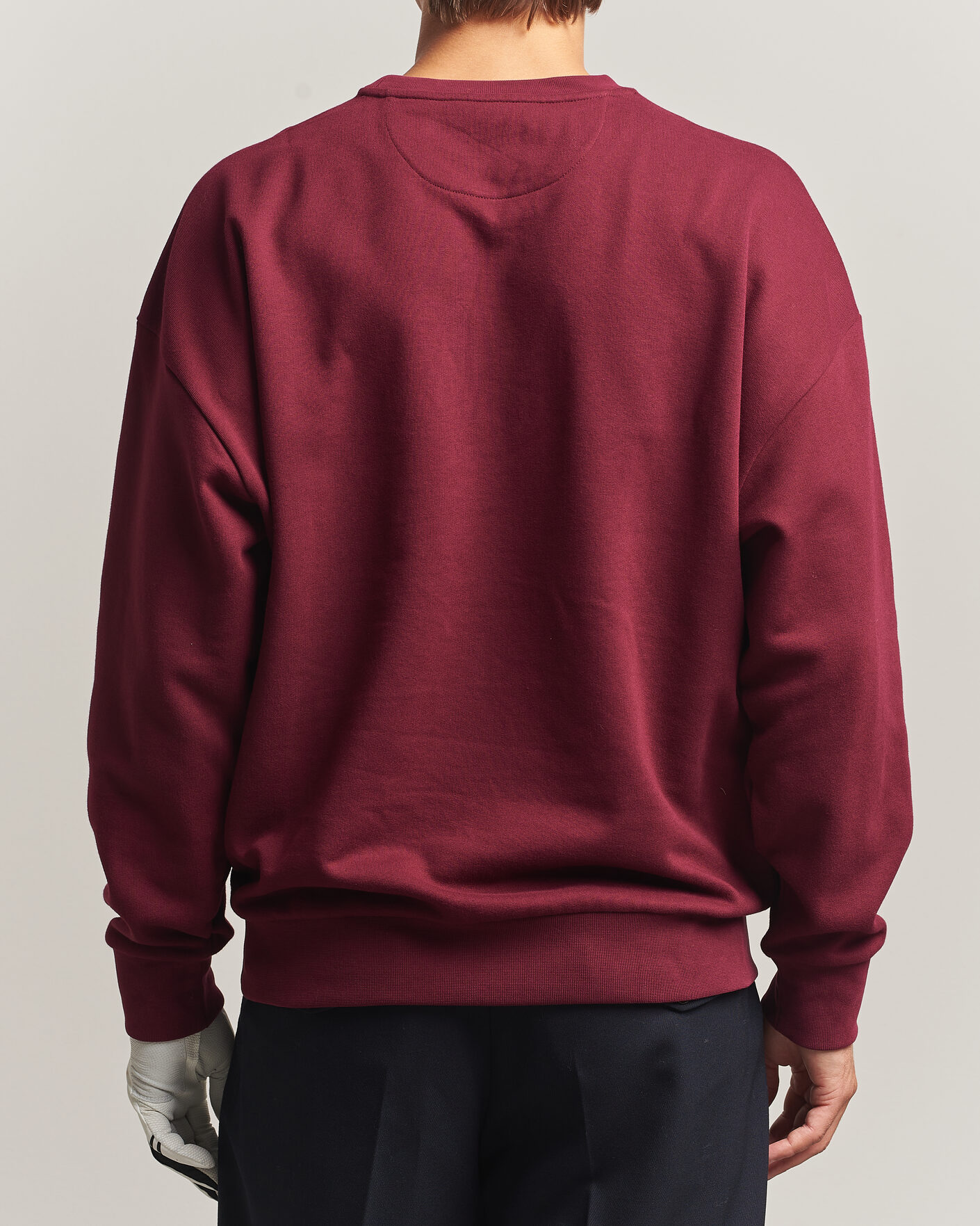 Men | Sweaters & Knitwear | RLX Ralph Lauren | Polo Ralph Lauren Magic Fleece Bear Sweatshirt Classic Wine