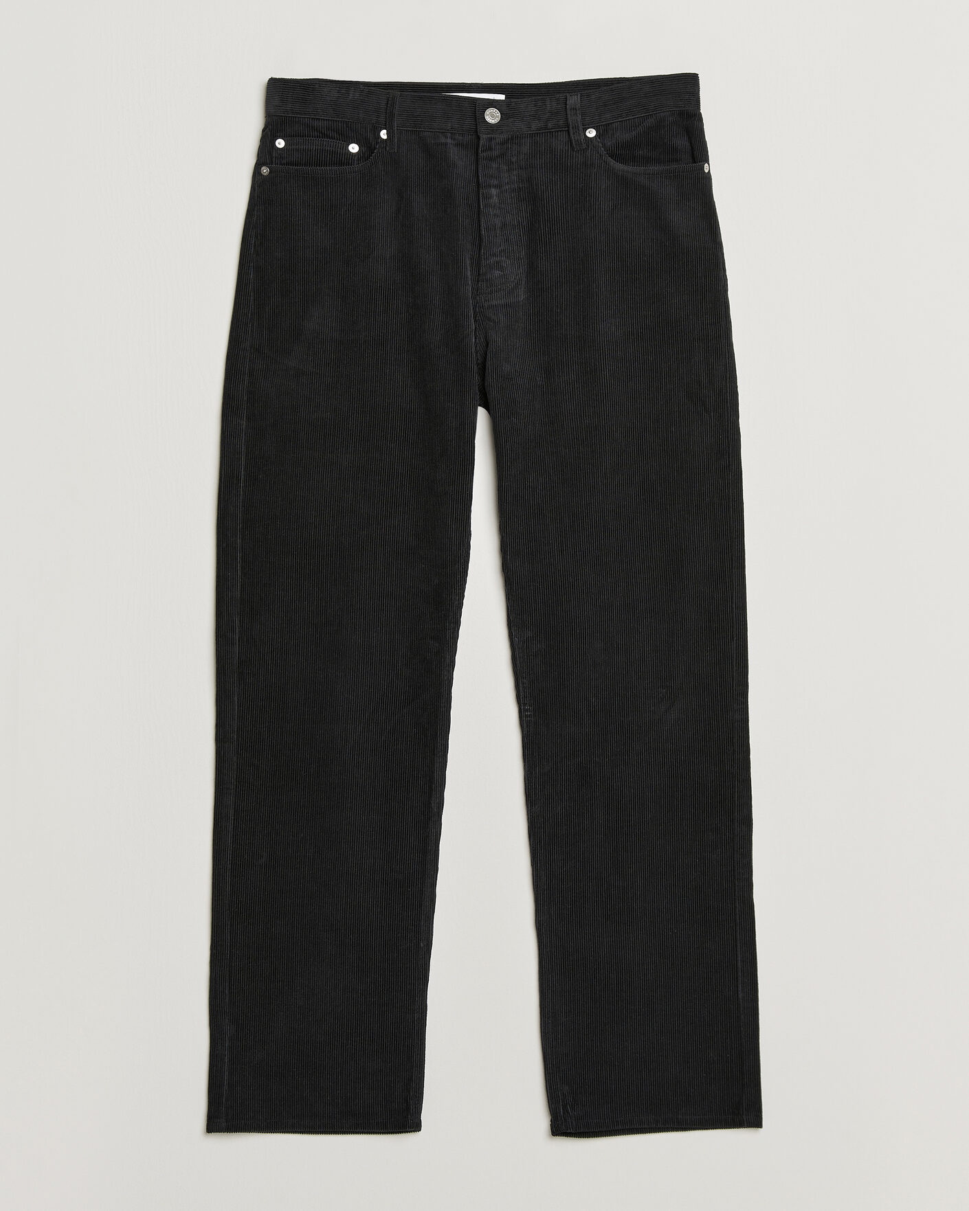 Men | Trousers | Samsøe Samsøe | Eddie Corduroy Trousers Black
