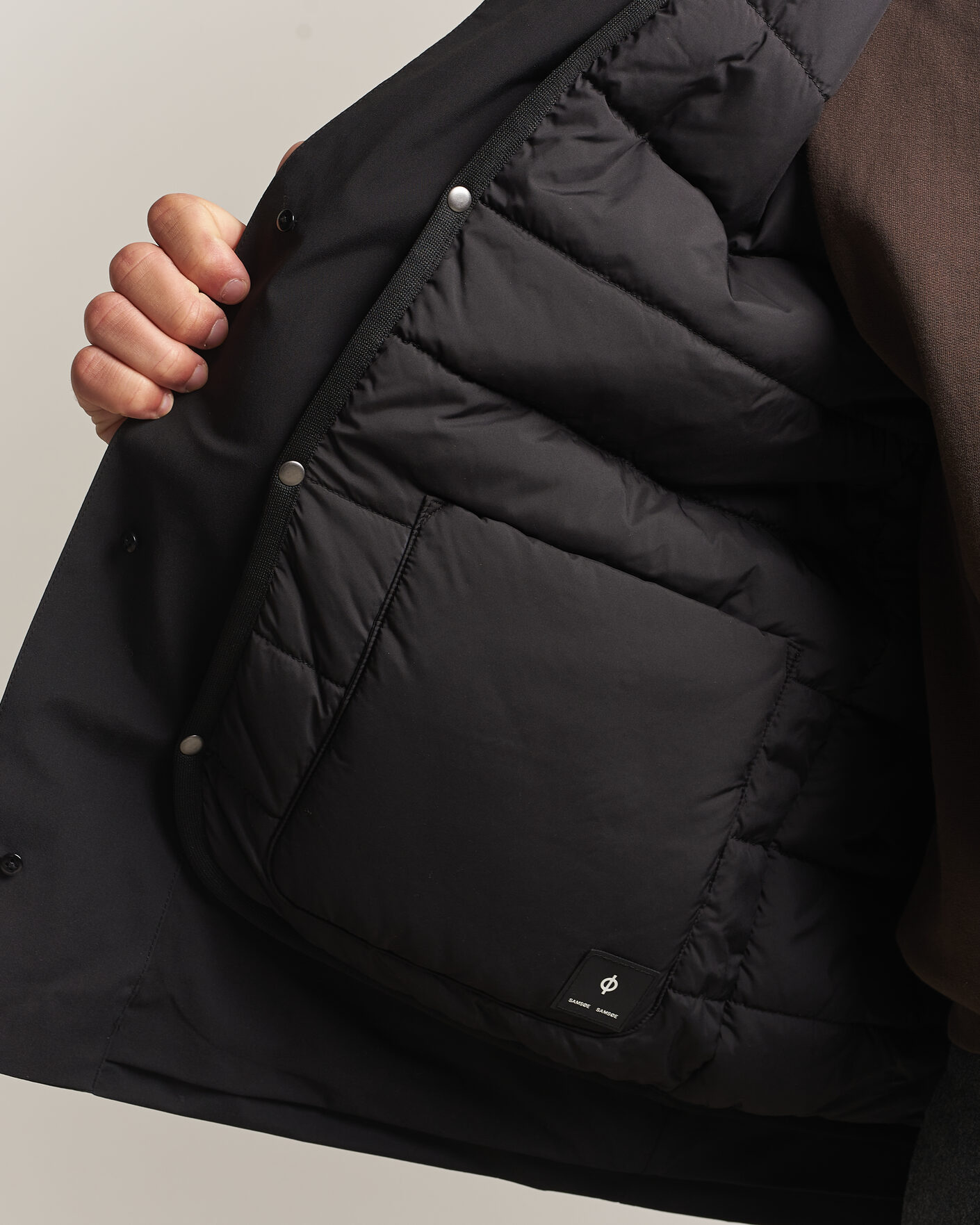 Men | Coats & Jackets | Samsøe Samsøe | Bo Lined Jacket Black
