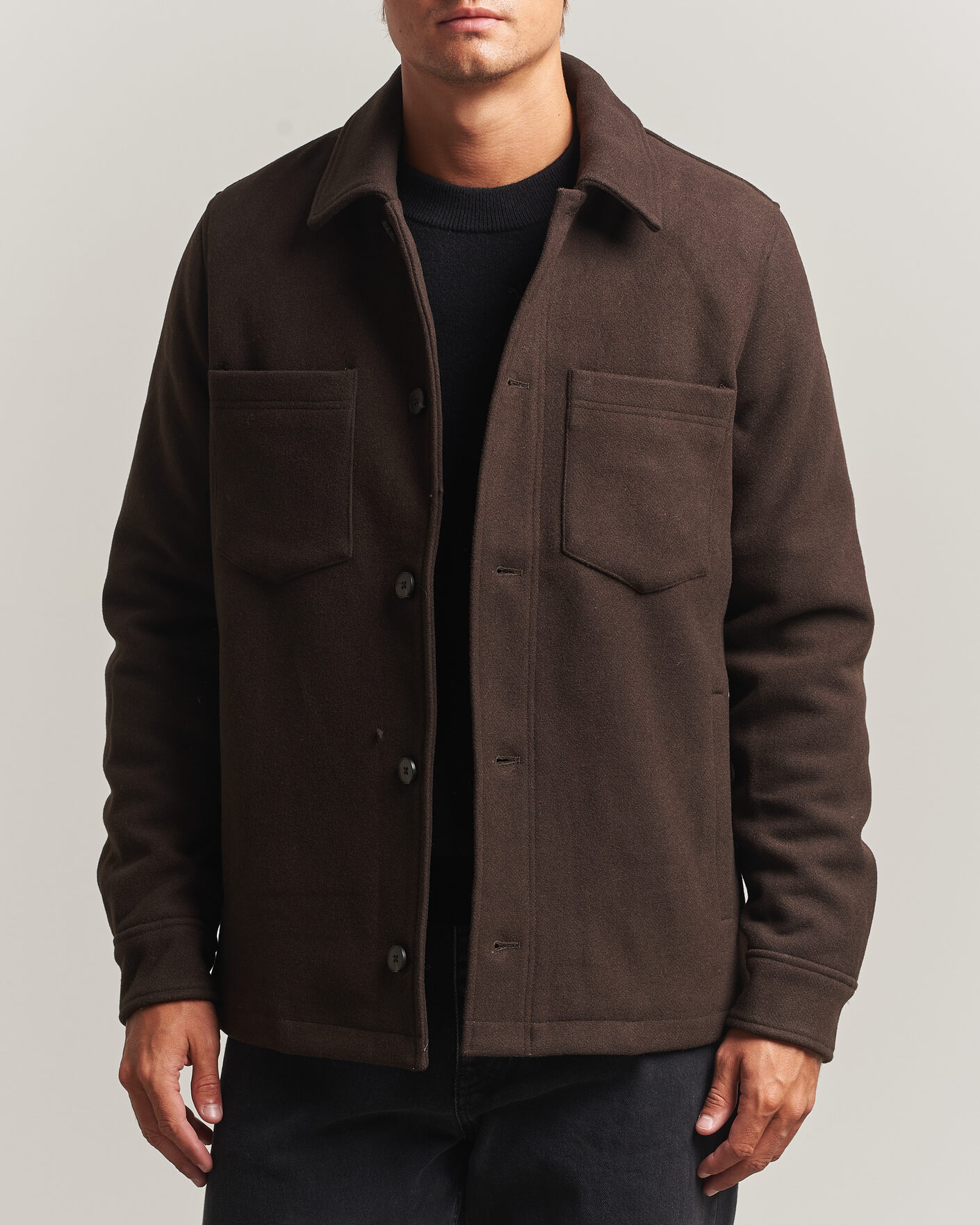 Men | Coats & Jackets | Samsøe Samsøe | Pally Padded Shirt Jacket Delicioso