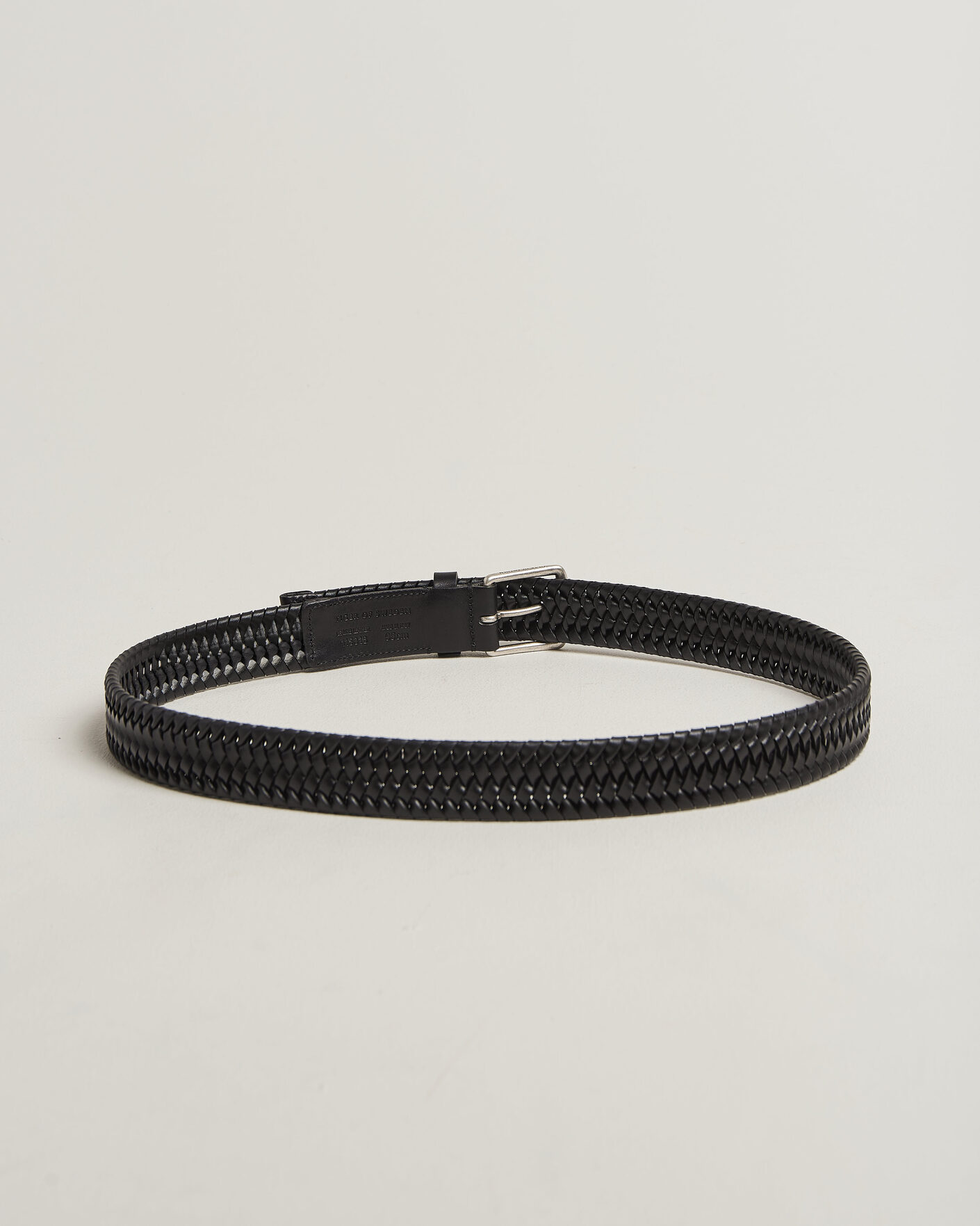 Men | Belts | Tiger of Sweden | Braidant Braided Belt Black