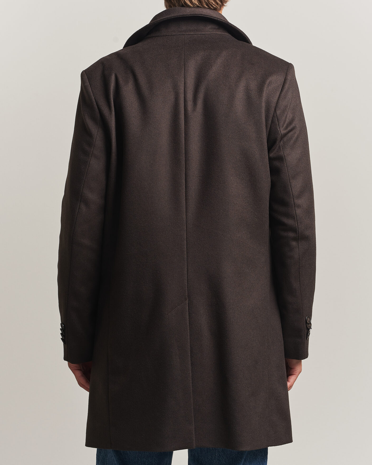 Men | Coats & Jackets | Tiger of Sweden | Aleric Wool/Cashmere Coat Espresso